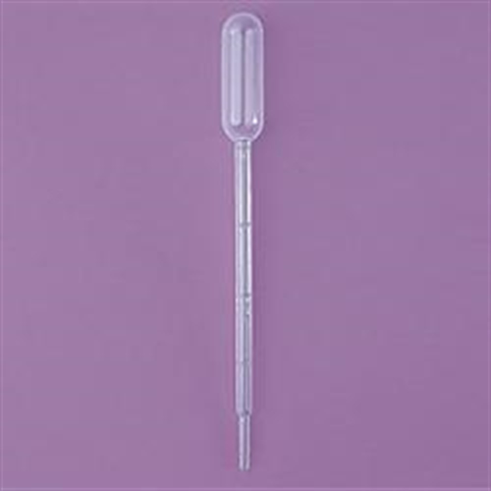 Pastör Pipeti, Hacim 1 ml, Uzunluk 150 mm, 30 damla/ml, tek tek poşette steril - 1 Pakette 100 Adet