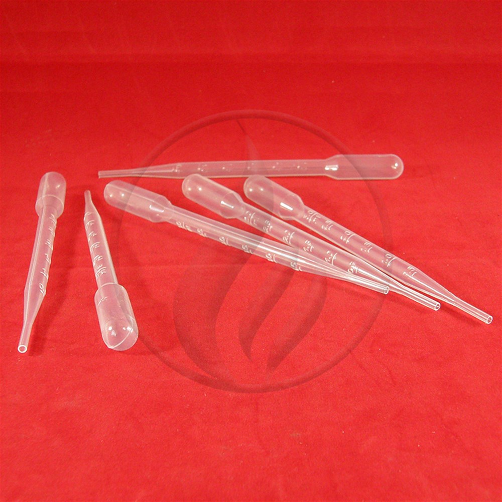 LP ItalianaPastör Pipeti, Hacim 3 ml, Uzunluk 150 mm, Taksimatlı, 26 damla/ml - 1 Pakette 500 AdetAKPstr3-