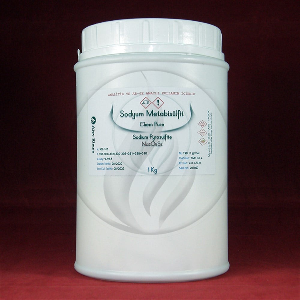 Alev KimyaSodyum Metabisülfit [7681-57-4]AKSMS