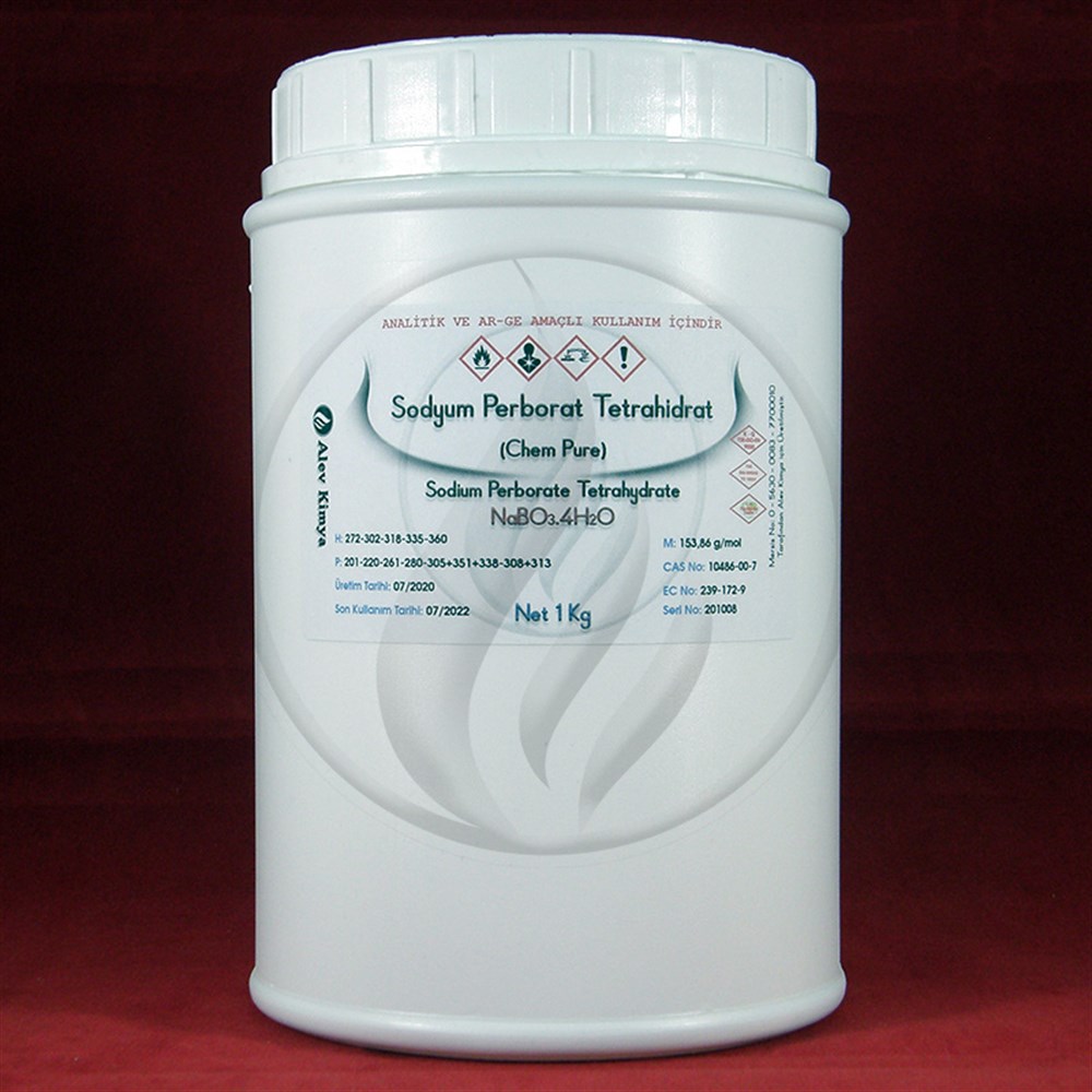 Alev KimyaSodyum Perborat Tetrahidrat 4H2O [10486-00-7]AKSP
