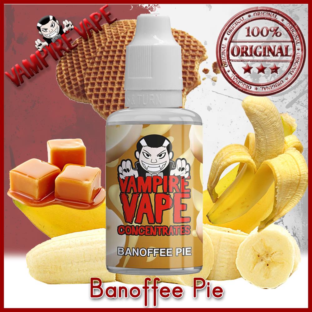 elfbar nachfüll pod läuft aus ARÔME D.I.Y BANOFEE PIE VAMPIRE VAPE pas cher 30 ml 11,50 €