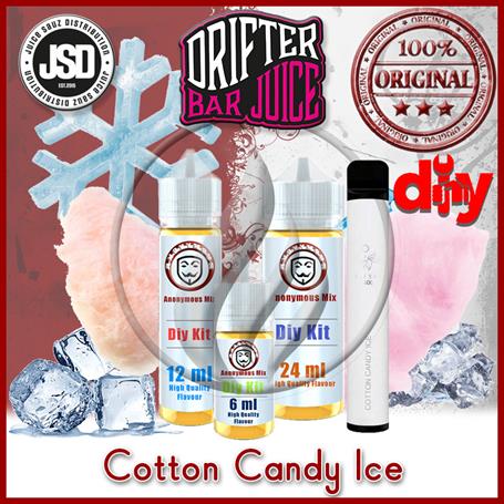 Drifter BarCotton Candy Ice Diy Kit - Drifter BarJSD -Cotton Candy Ice Diy Kit 6 ml
