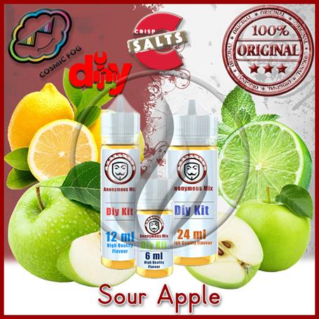 Drifter BarCrisp Salts - Sour Apple Diy Kit - Cosmic FogCF - Crisp Salts - Sour Apple Diy Kit 6 ml