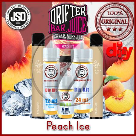 Drifter BarPeach Ice Diy Kit - Drifter BarJSD - Peach Ice Diy Kit 6 ml