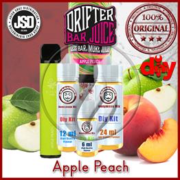 Drifter BarApple Peach Diy Kit - Drifter BarJSD - Apple Peach Diy Kit 6 ml
