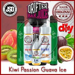 Drifter BarKiwi Passion Guava Ice Diy Kit - Drifter BarJSD - Kiwi Passion Guava Ice Diy Kit 6 ml