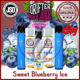 Drifter BarSweet Blueberry Ice Diy Kit - Drifter BarJSD - Sweet Blueberry Ice Diy Kit 6 ml