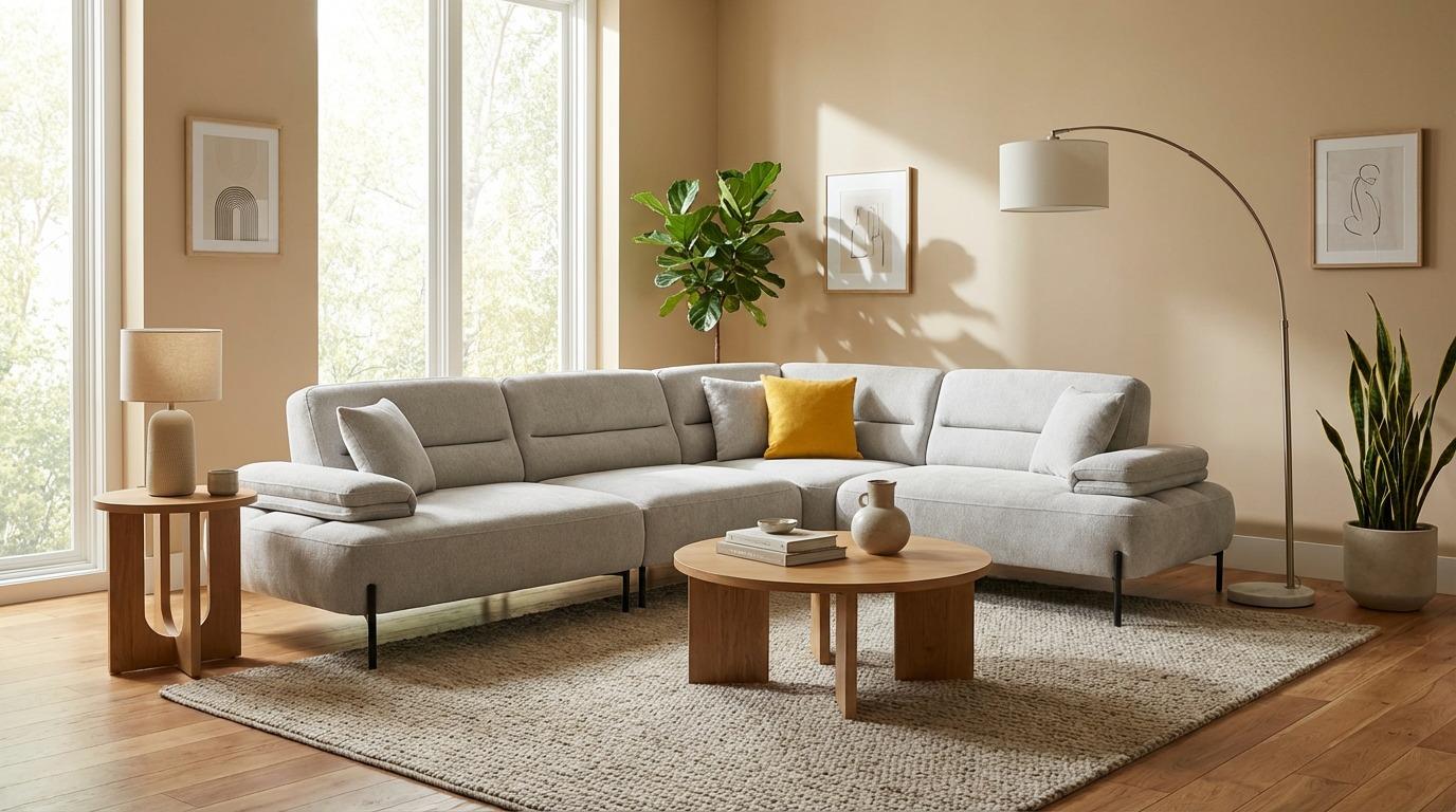 Dekorbizden Tual Köşe Koltuk Takımı