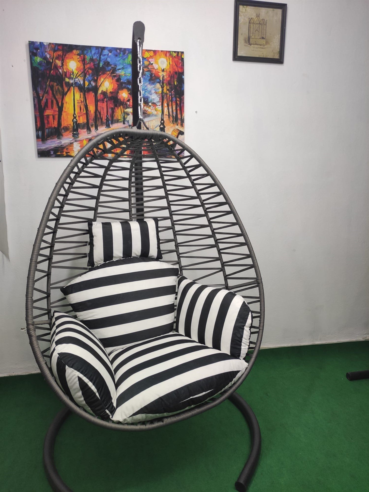 Bodrum Makrome Hamak Antrasit