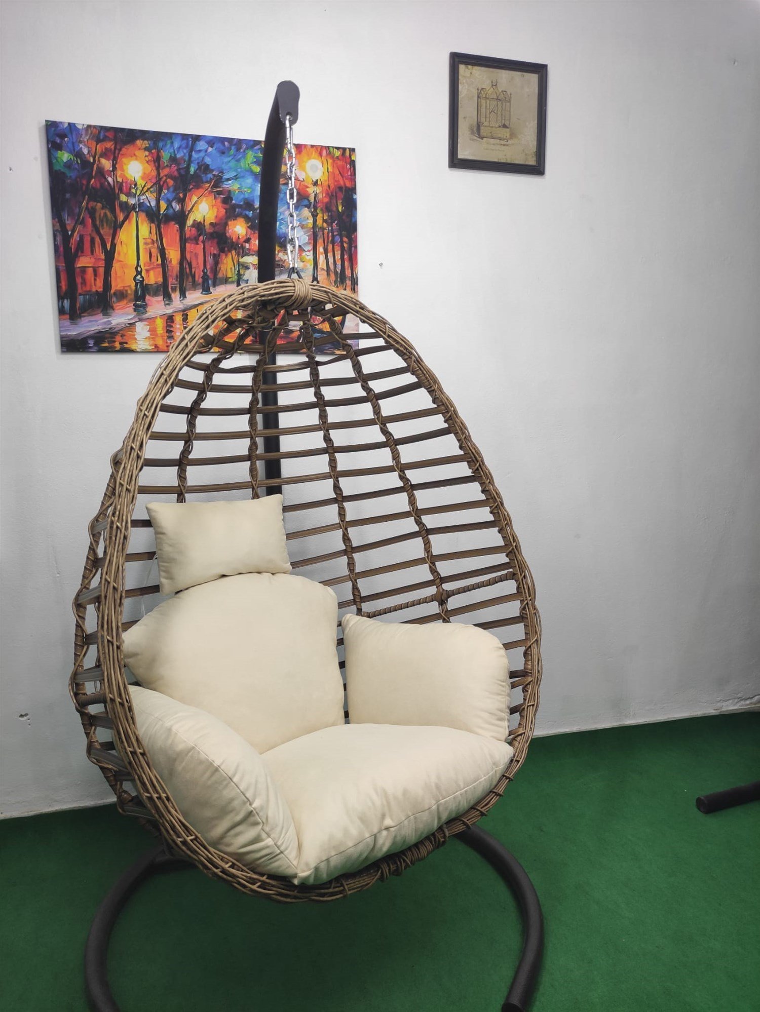 Bodrum Rattan Hamak Kahverengi