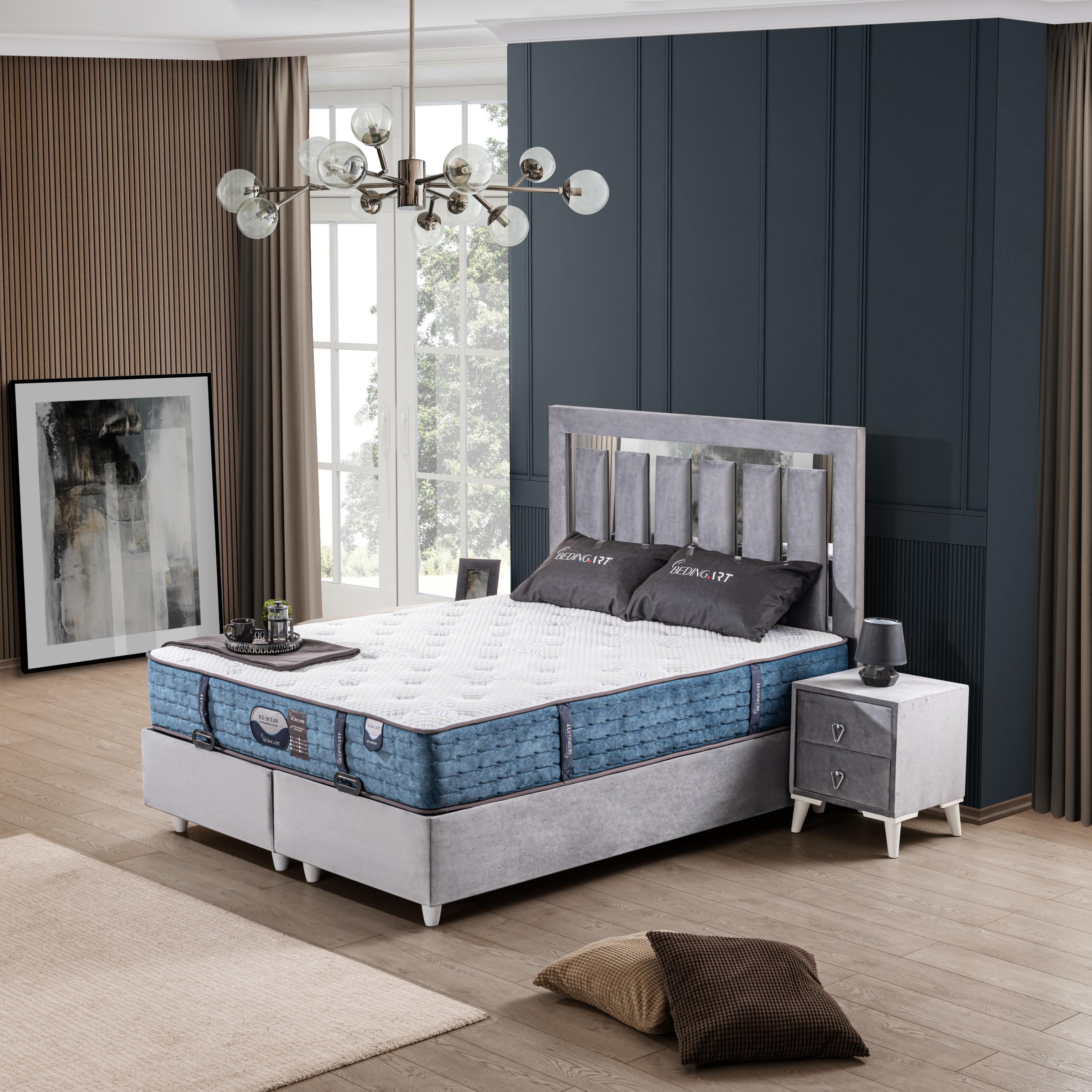 Dekorbizden Ice Ocean Karyola Set 