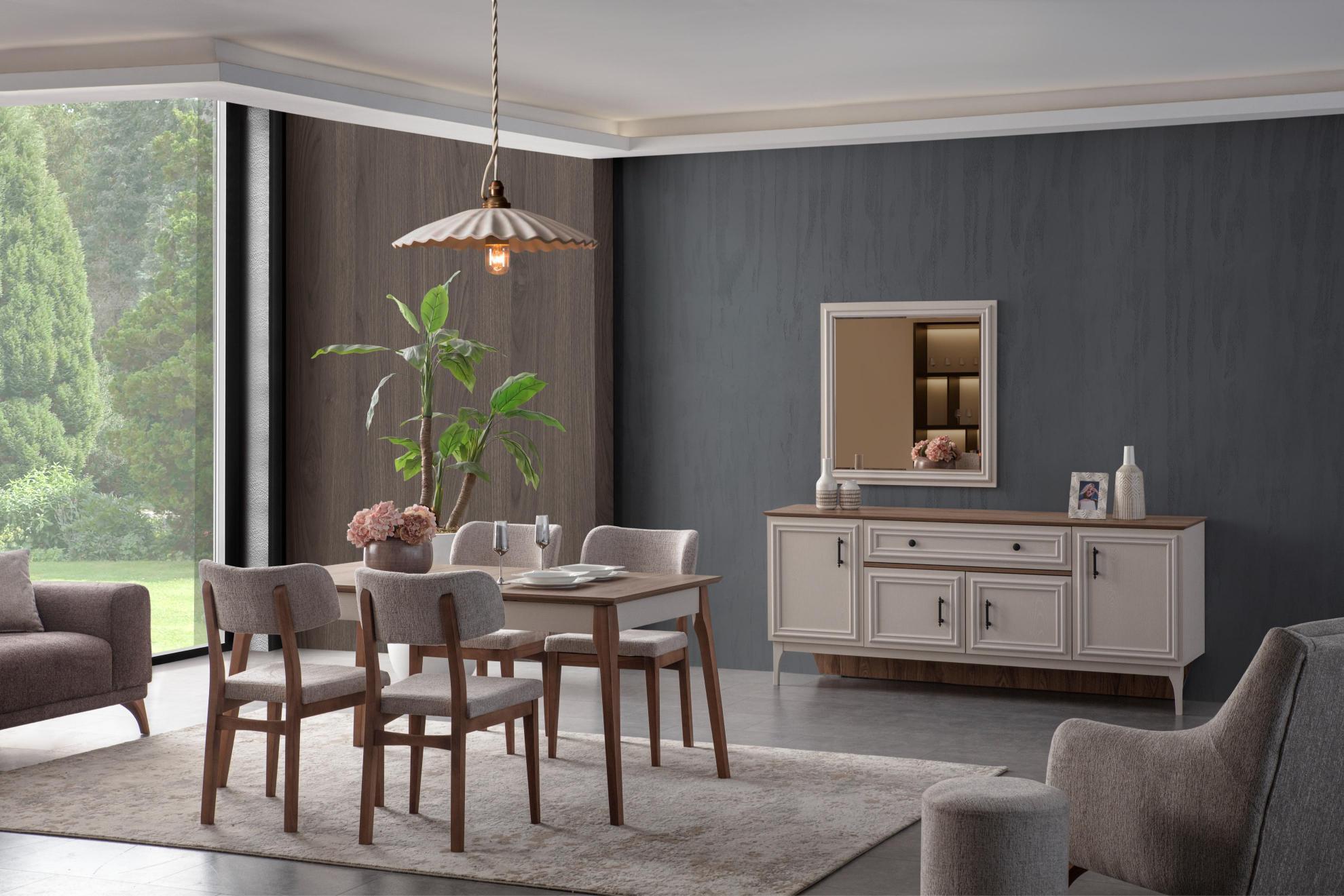 Dekorbizden Malta Yemek Odası Takımı 