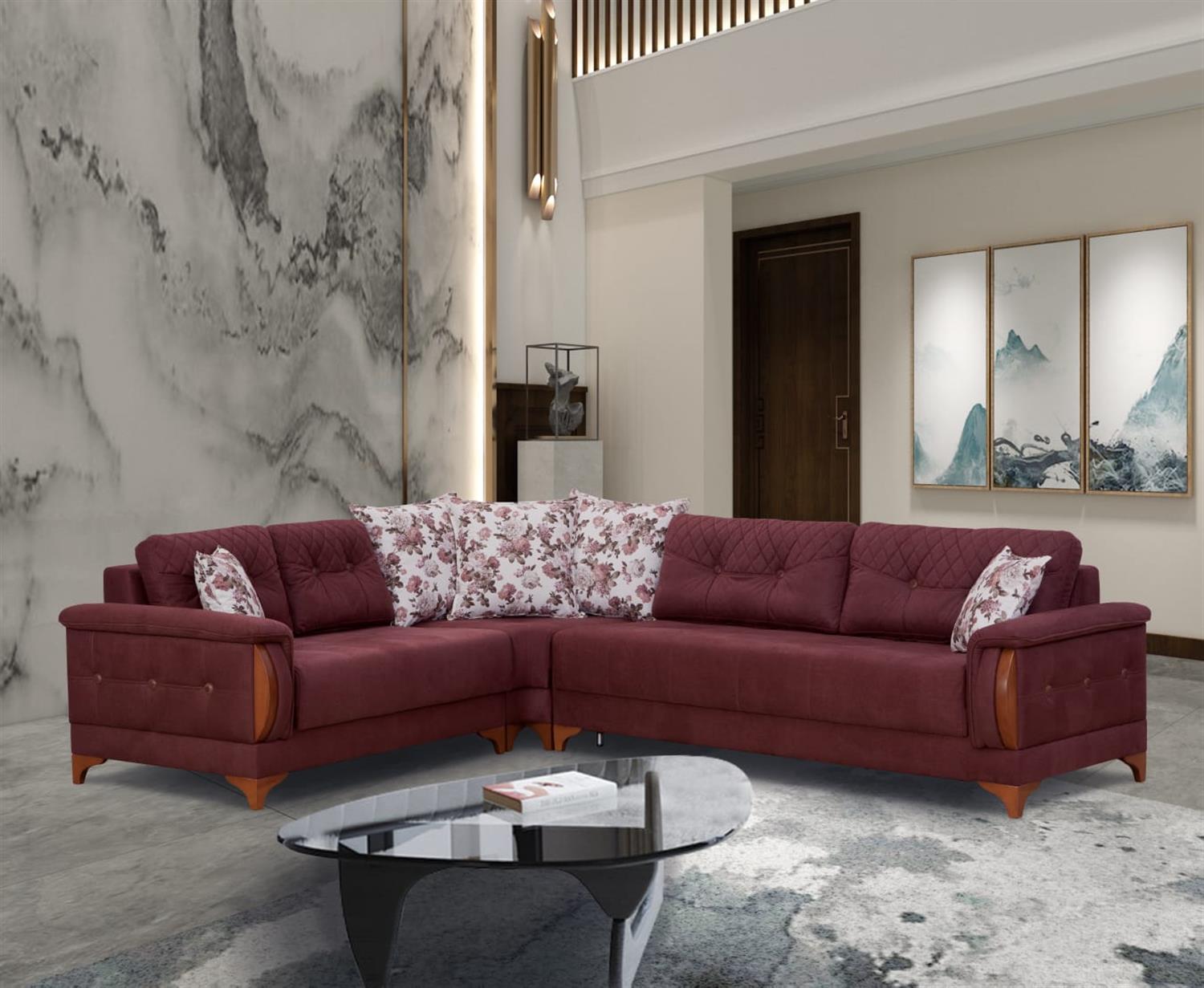 Dekorbizden Neslihan Köşe Koltuk Takımı