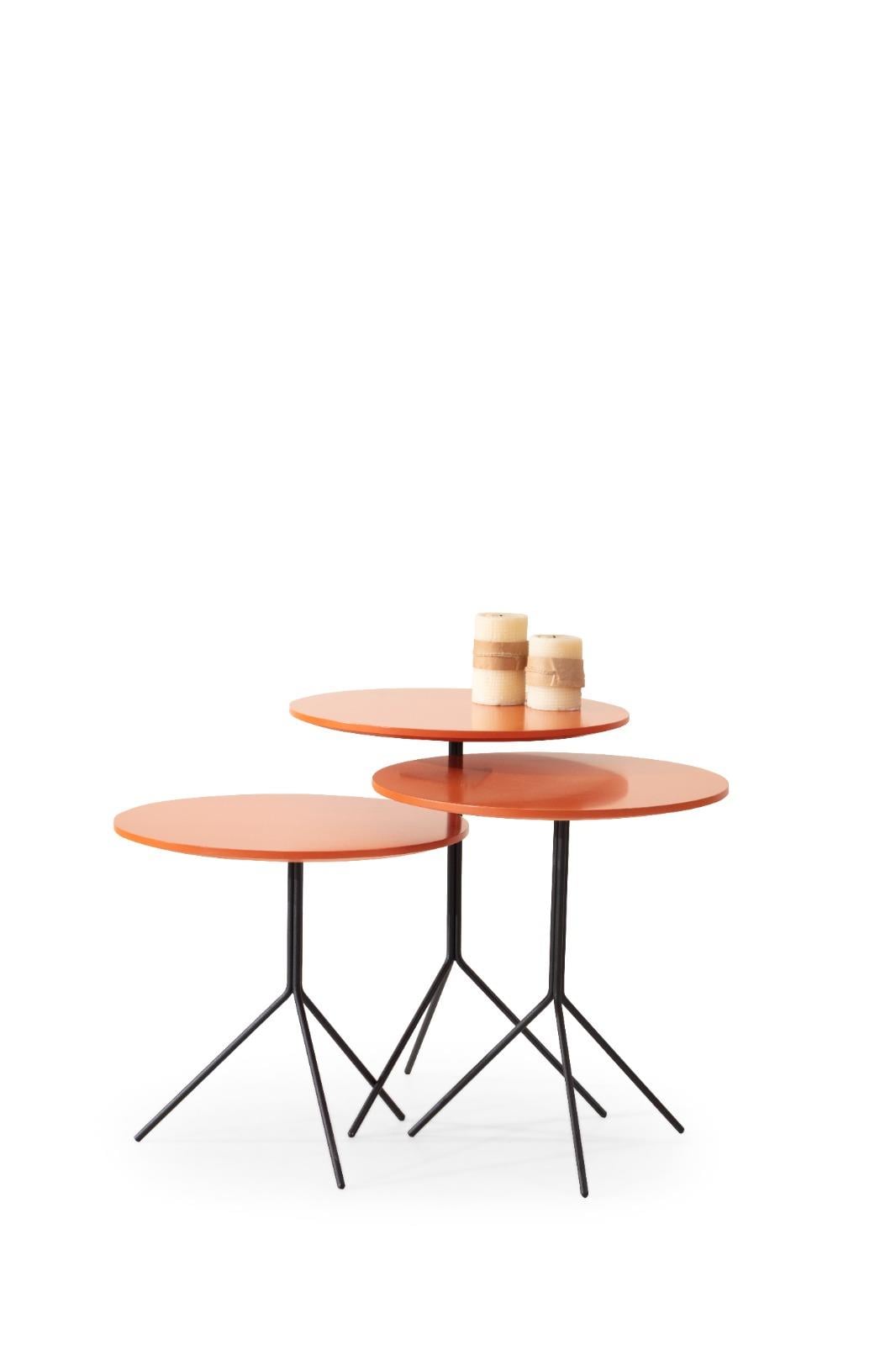 Dekorbizden Orange Zigon Sehpa