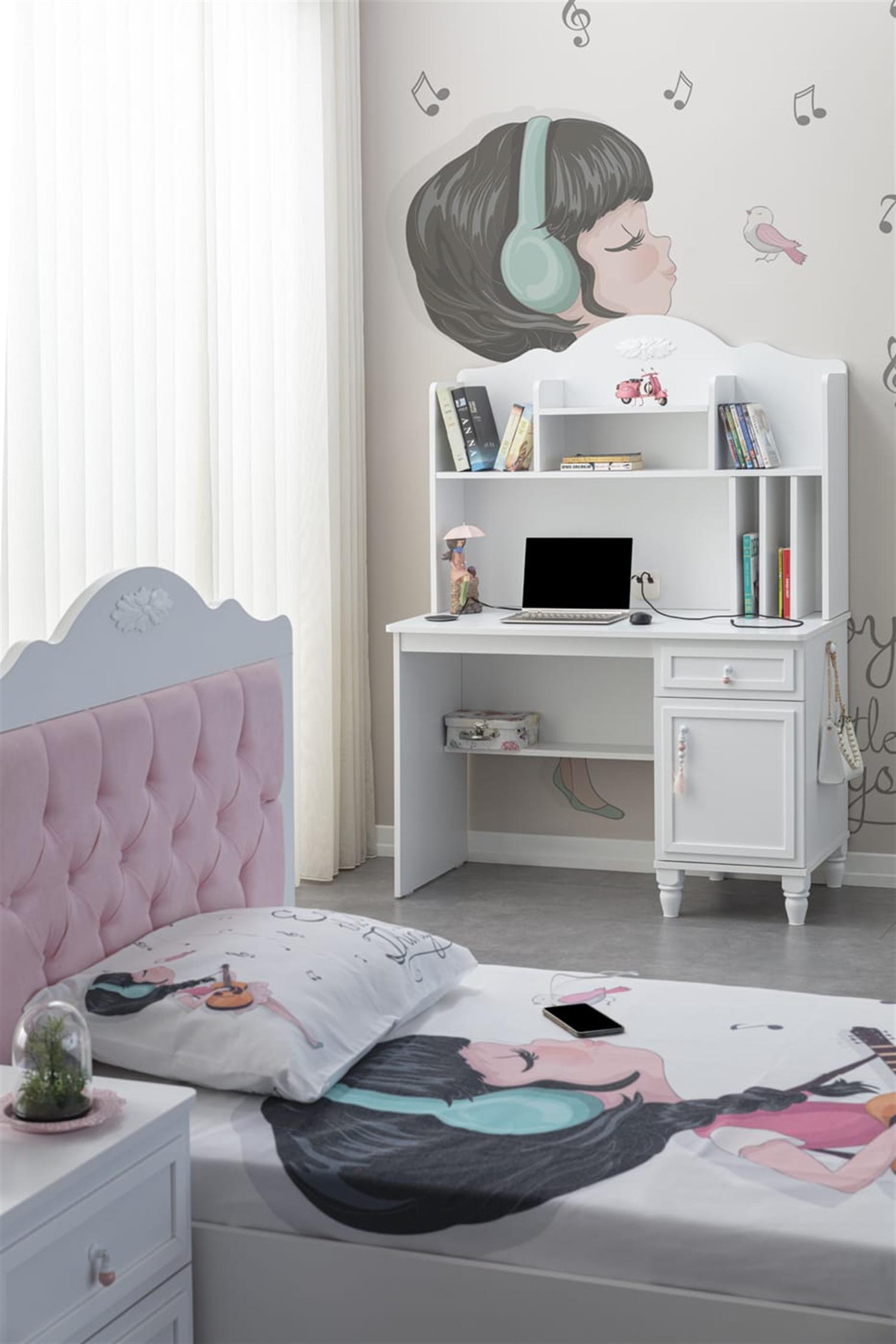 Dekorbizden Royal Genç Odası Çalışma Masası