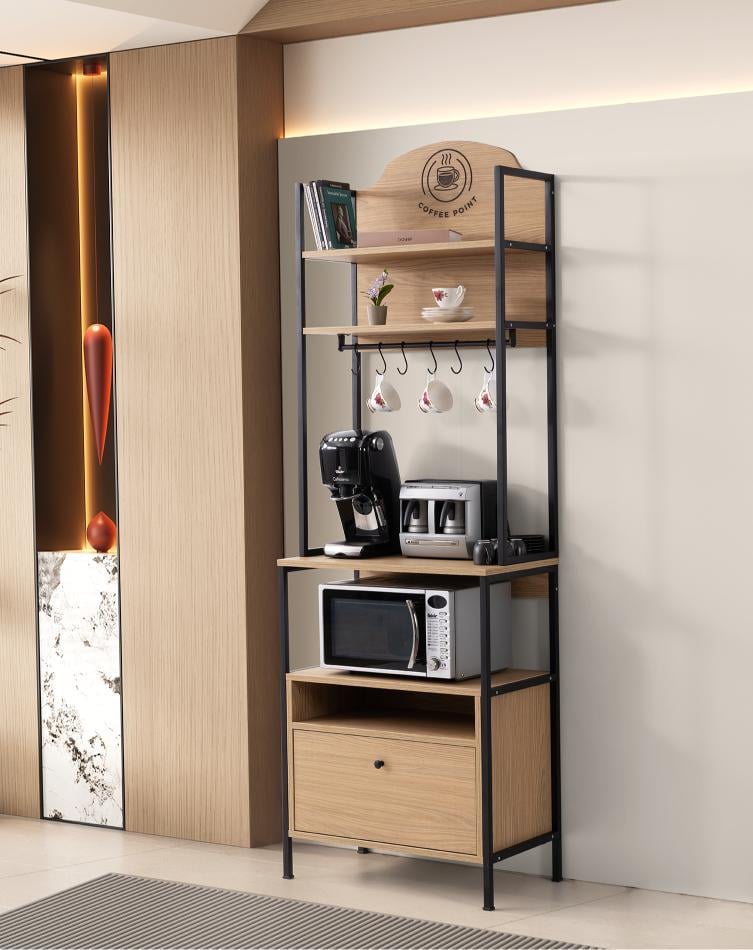 Dekorbizden Seta Kahve Köşesi Ceviz