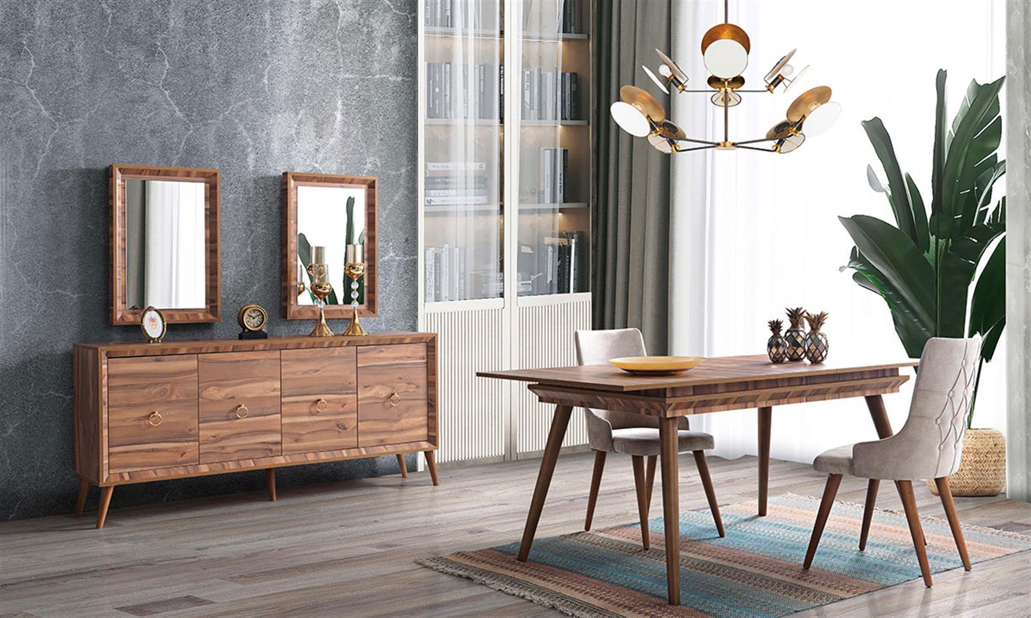 Dekorbizden Simge Yemek Odası Masa