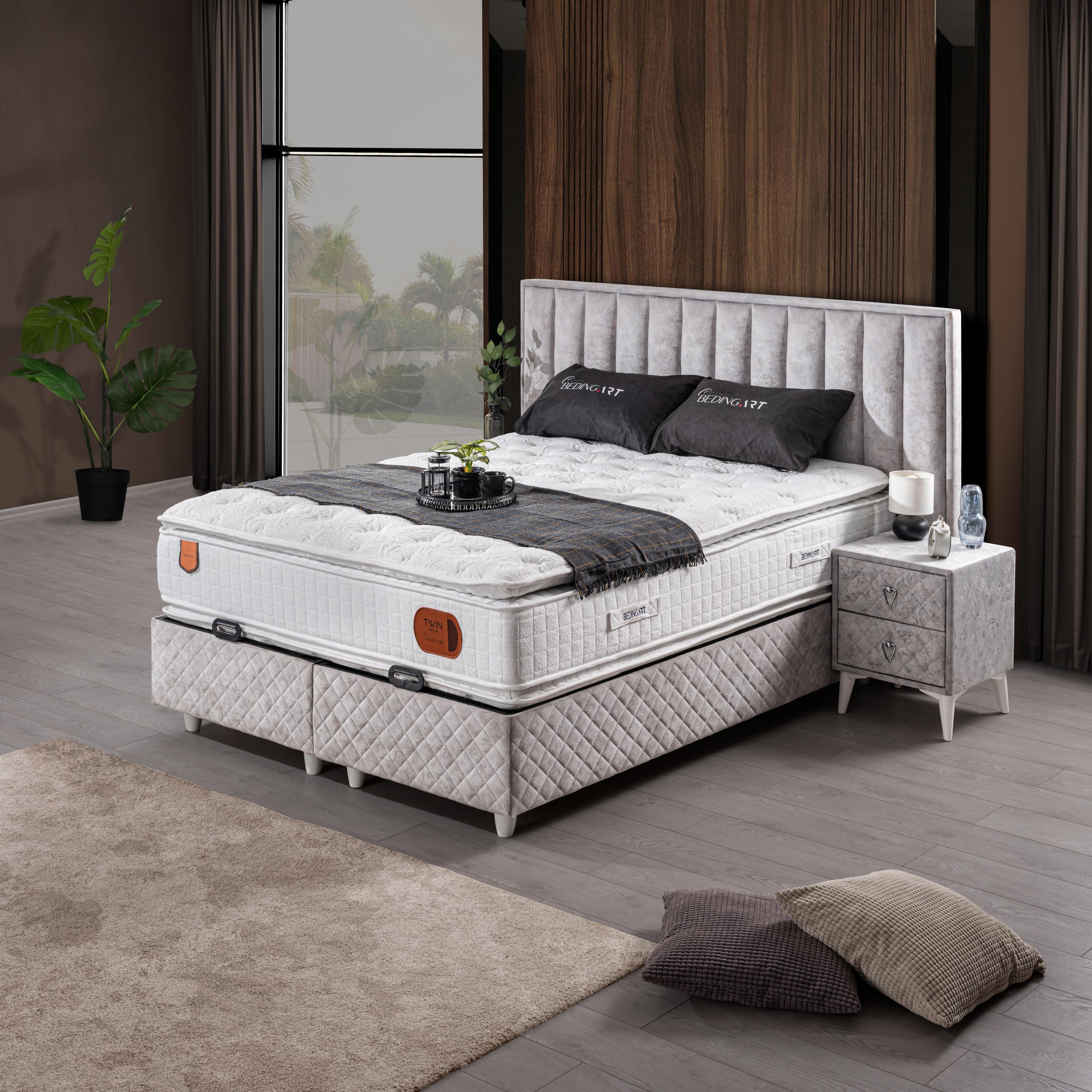 Dekorbizden Twin Double Karyola Set 