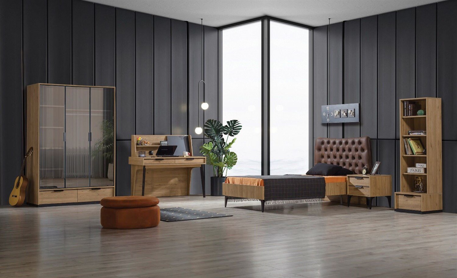 Kolezyum Reflekte Genç Odası Takımı 