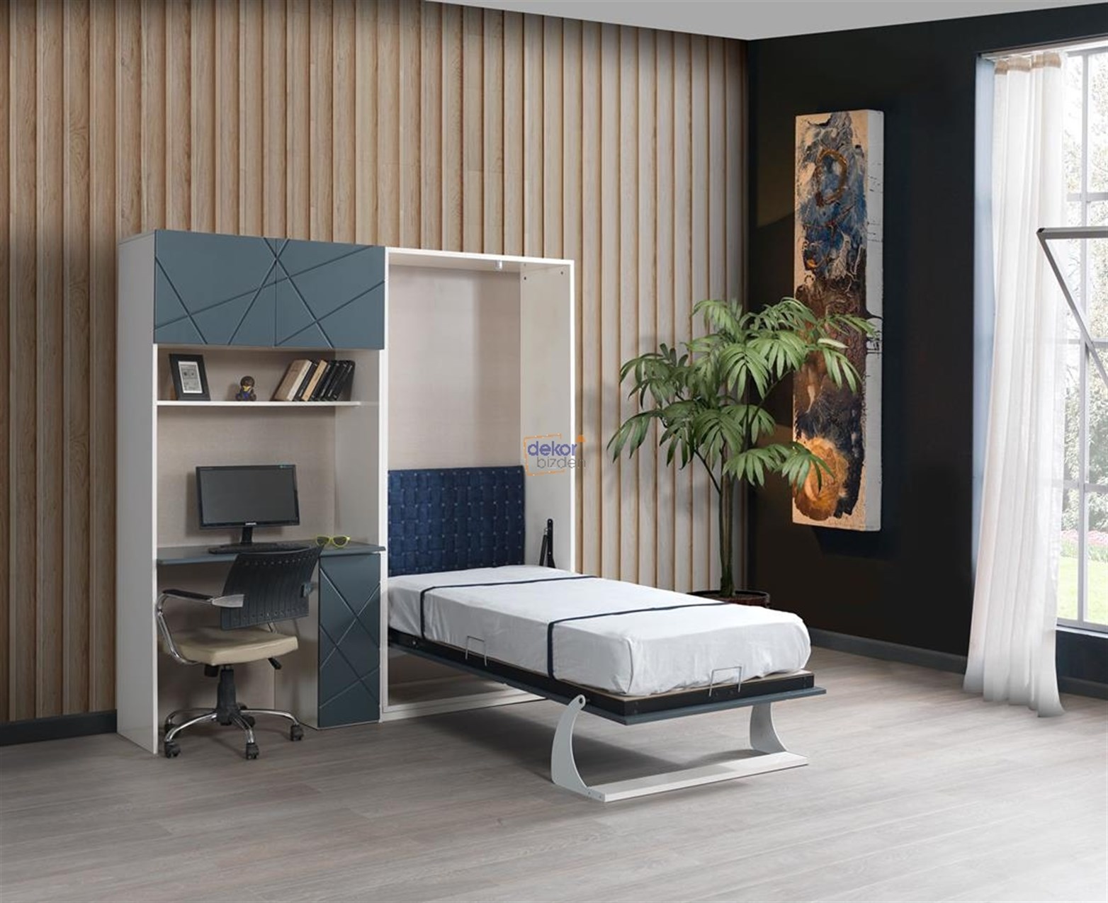 Varna Çalışma Masalı Duvar Yatağı