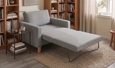 Parla tekli yataklı kanepe 