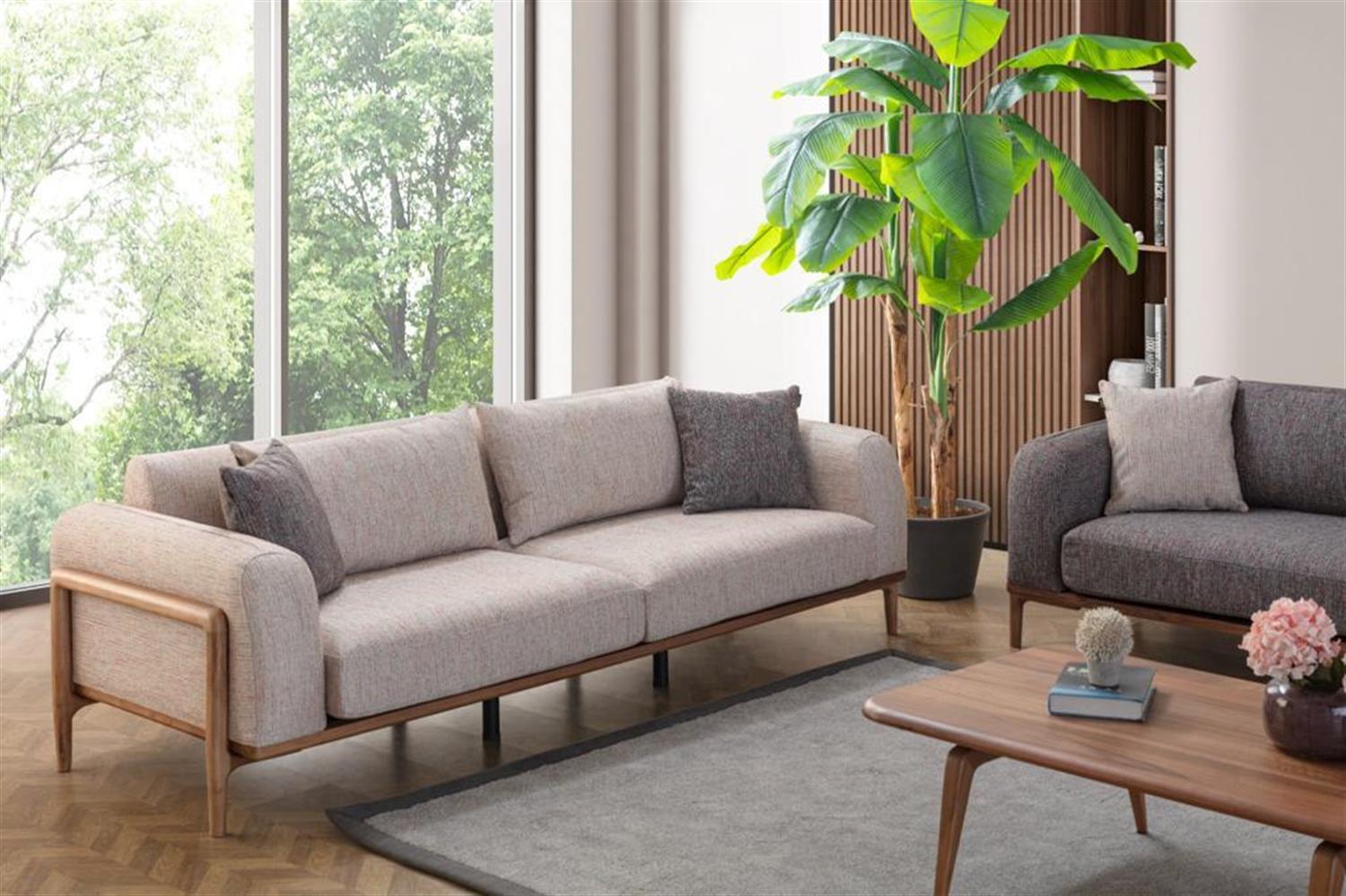 Aldisa Üçlü Koltuk