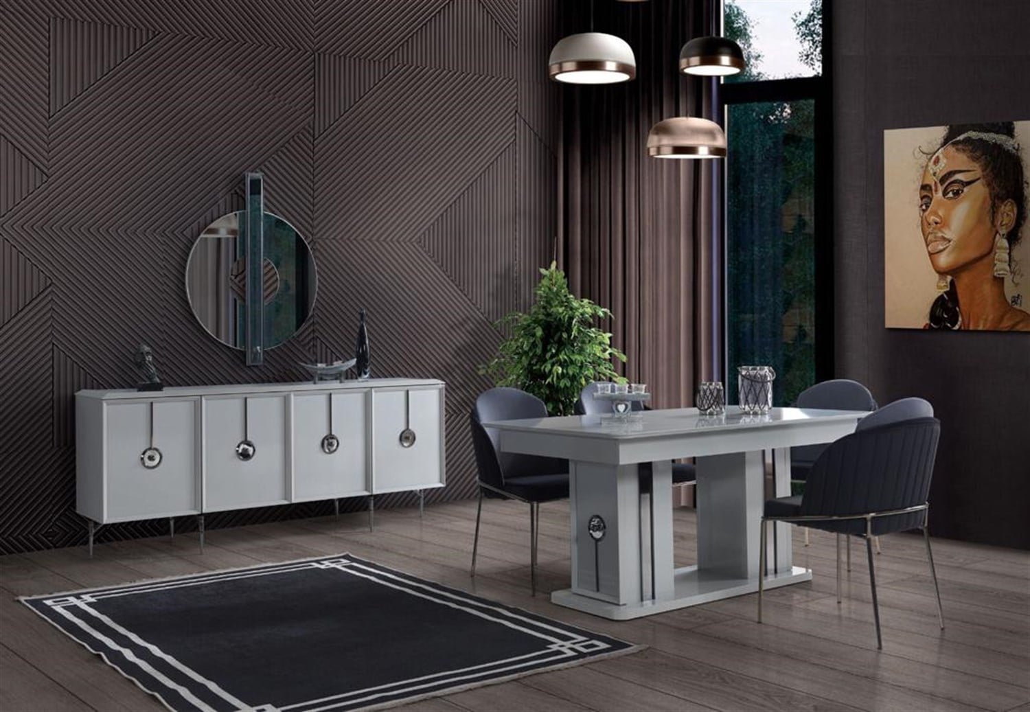 Alfa Yemek Odası Takımı 9050