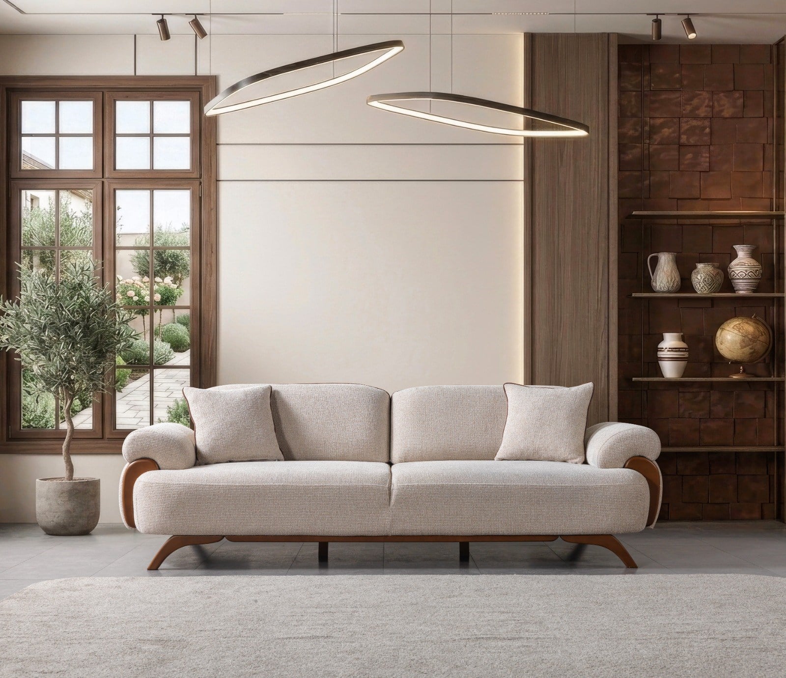 Armoni Üçlü Koltuk 