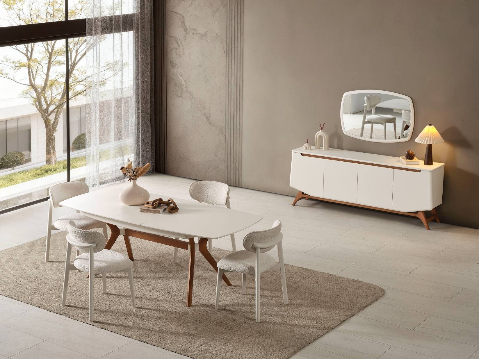 Beykoz Yemek Odası Takımı (%100 MDF)