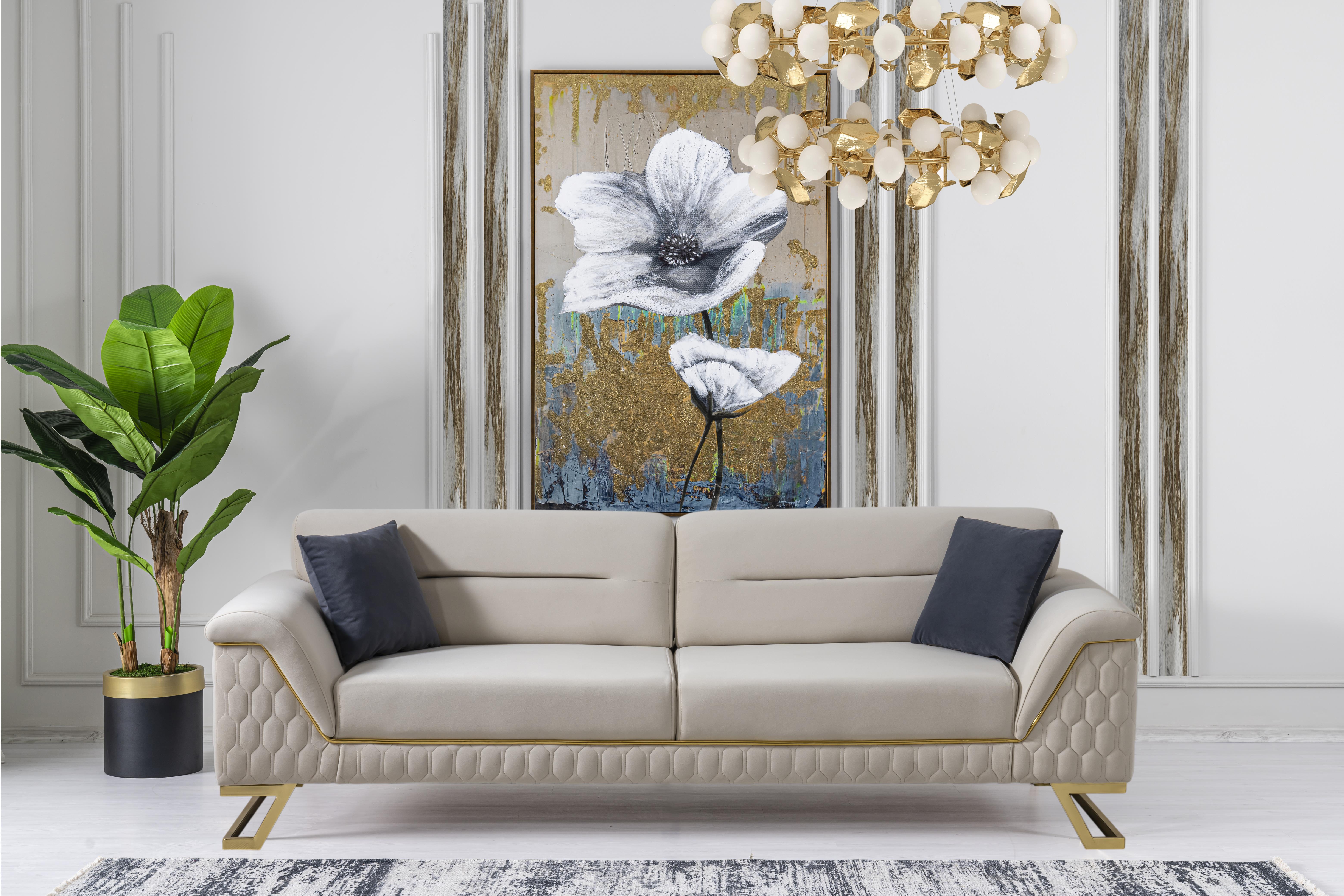 Dekorbizden Artoo Üçlü Koltuk 