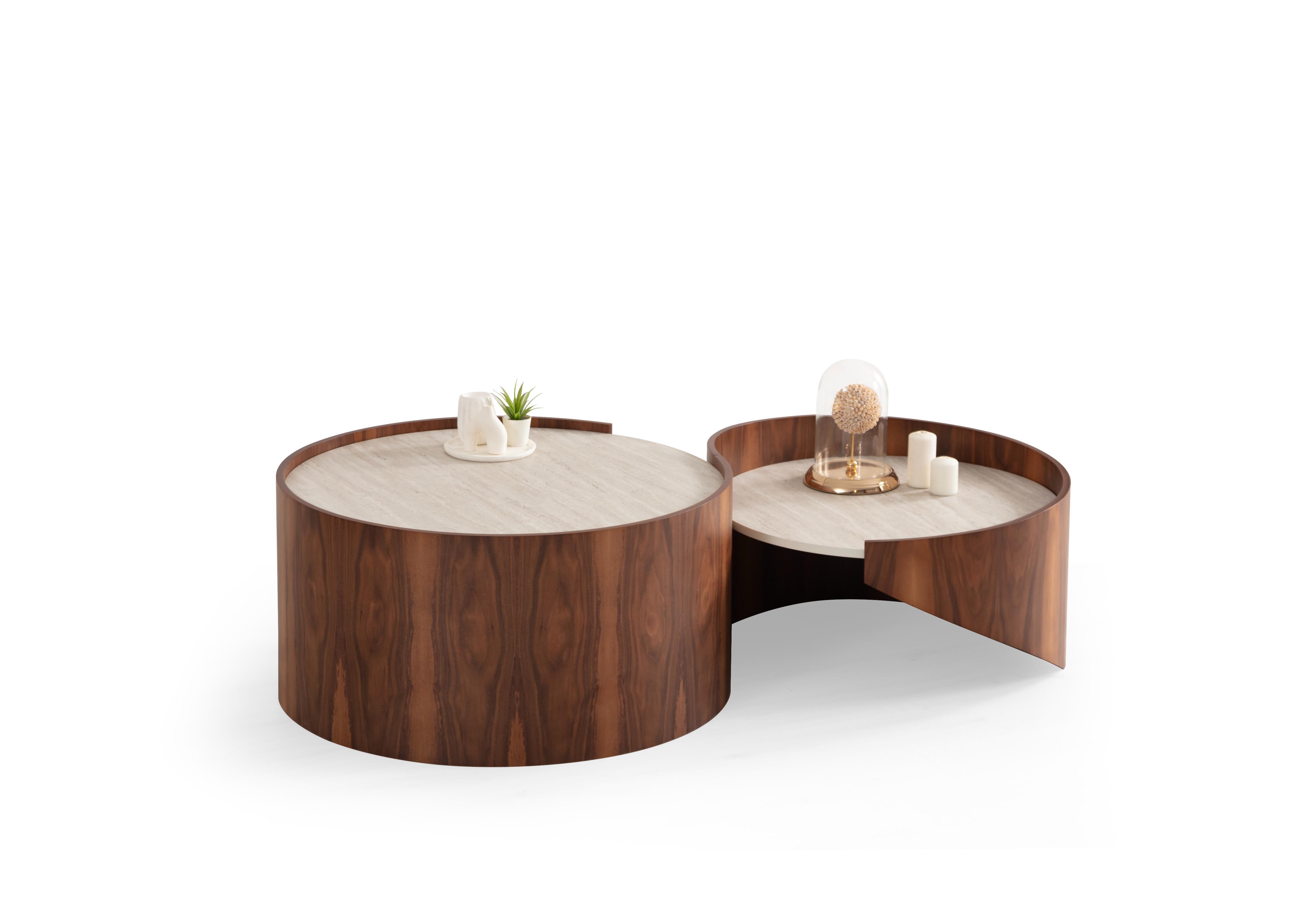 Dekorbizden Atlantis Walnut Orta Sehpa