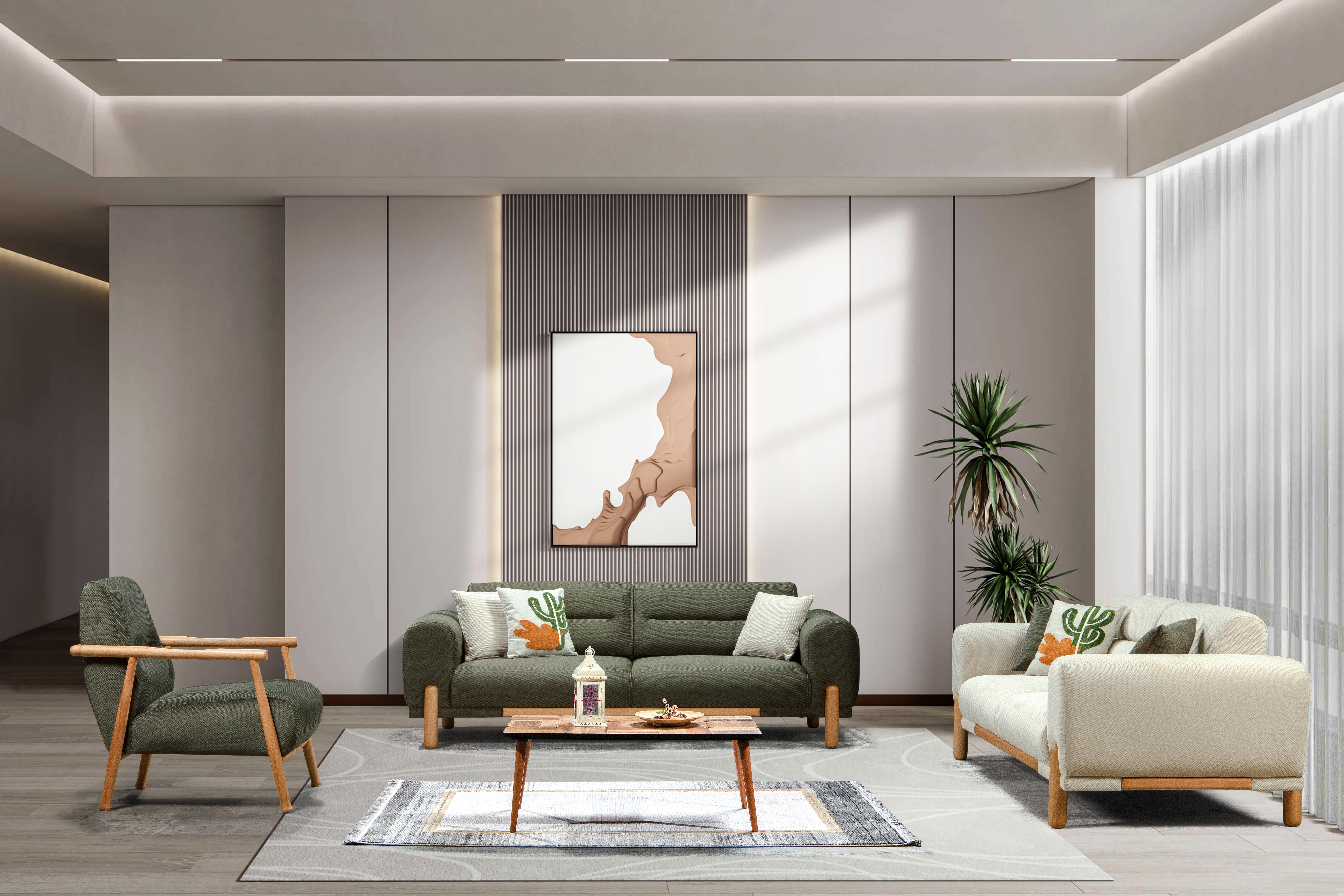 Dekorbizden Bohem Moda Koltuk Takımı