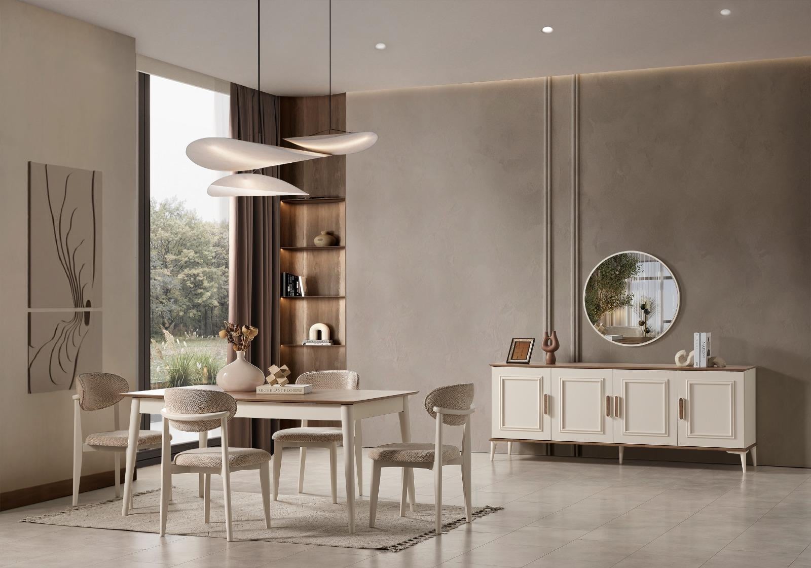 Dekorbizden Calvin Yemek Odası Konsol