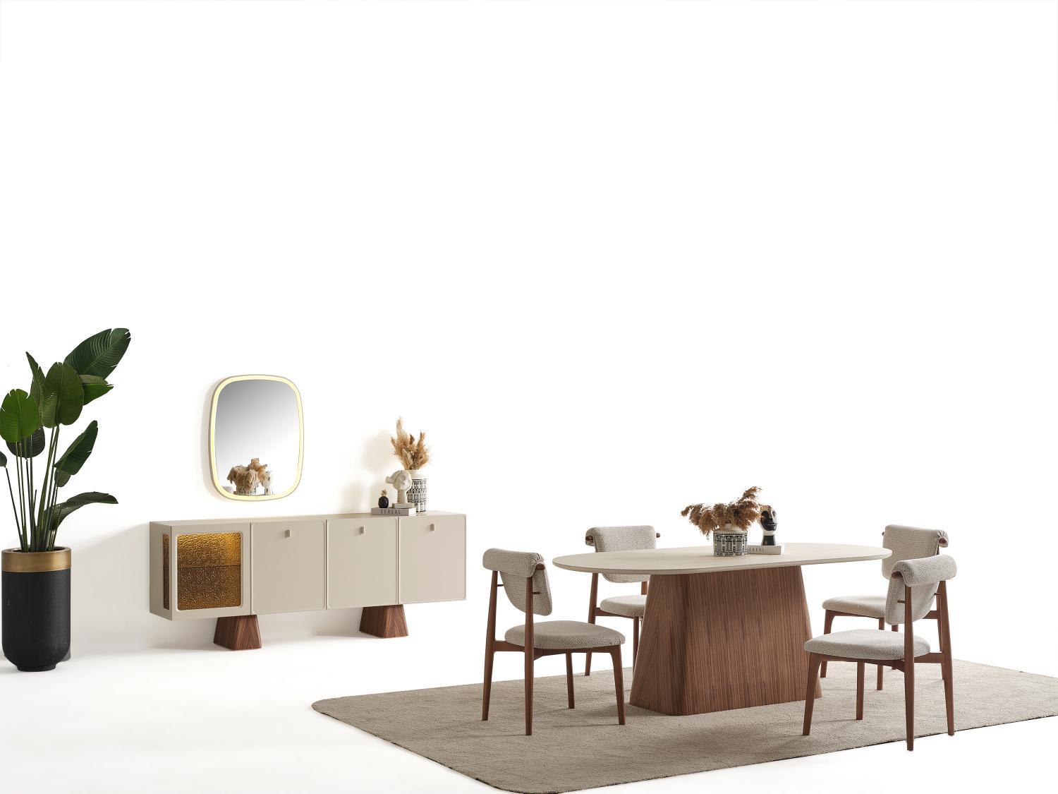 Dekorbizden Crown Yemek Odası Takımı 