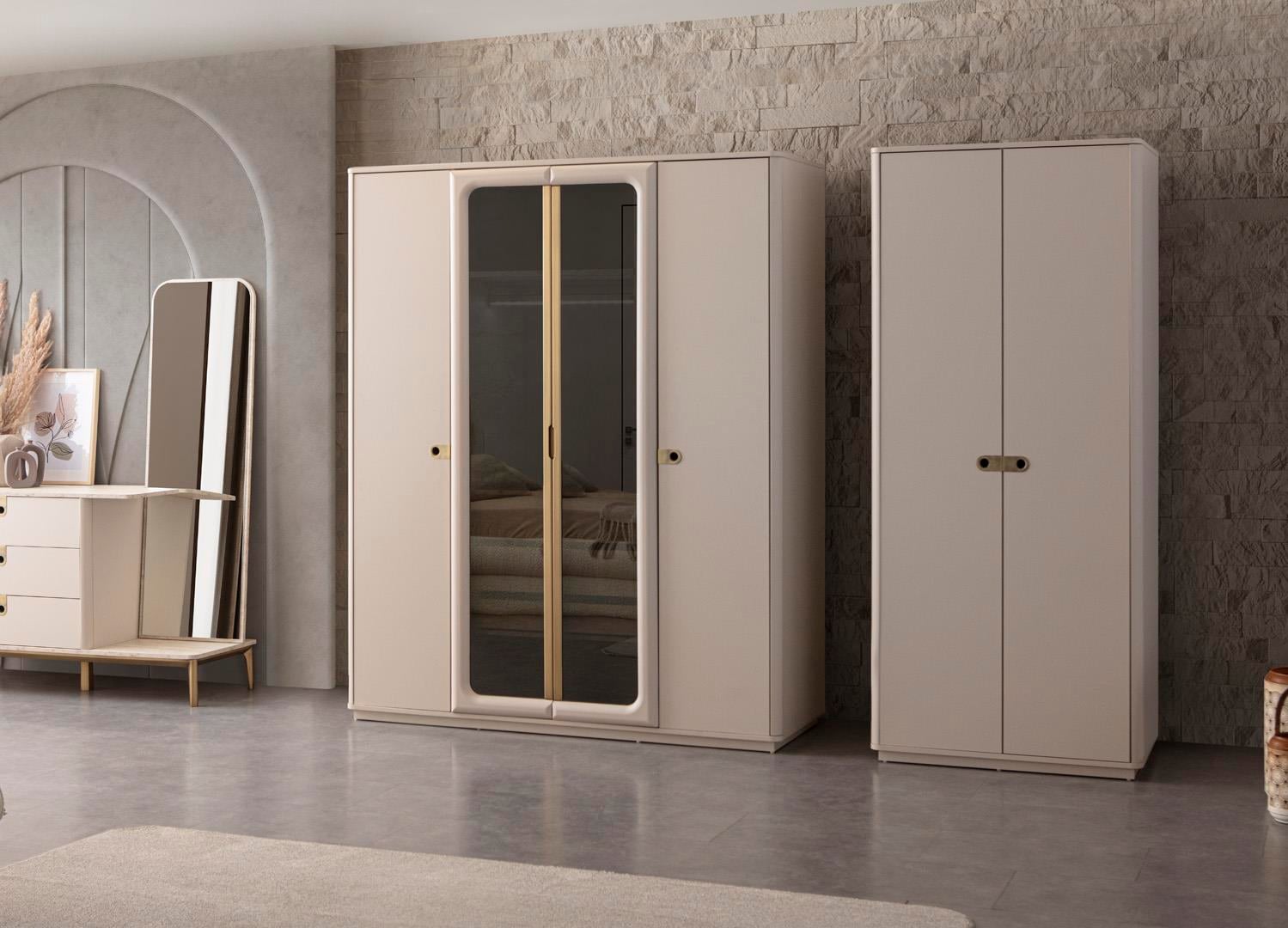 Dekorbizden Cupra Yatak Odası 4+2 Gardırop