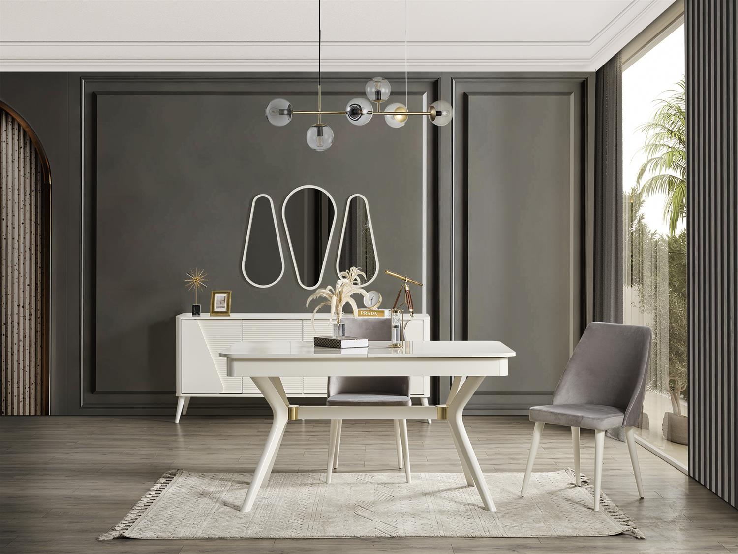 Dekorbizden Damla Yemek Odası Masa