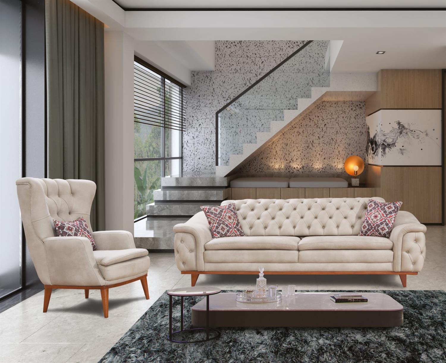 Dekorbizden Destan Koltuk Takımı