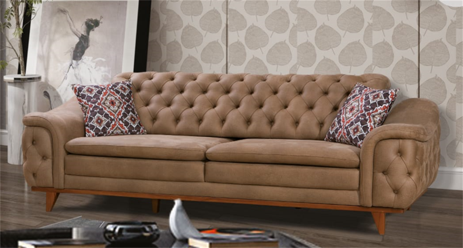 Dekorbizden Destan Üçlü Koltuk