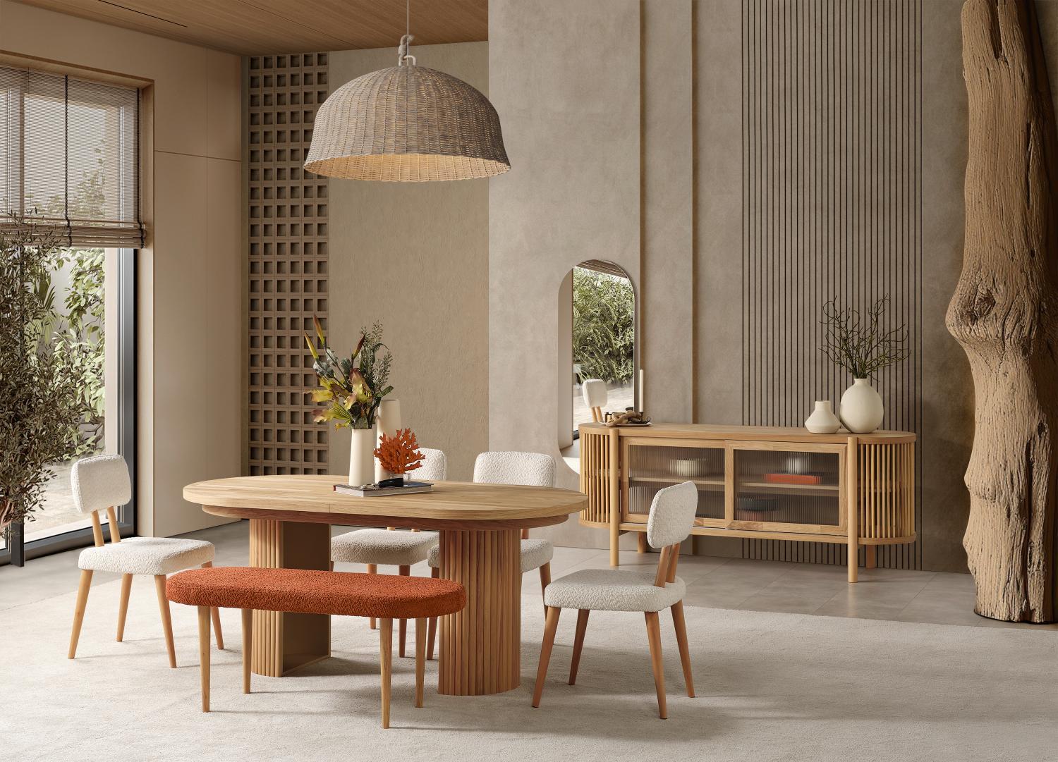 Dekorbizden Esco Yemek Odası Takımı