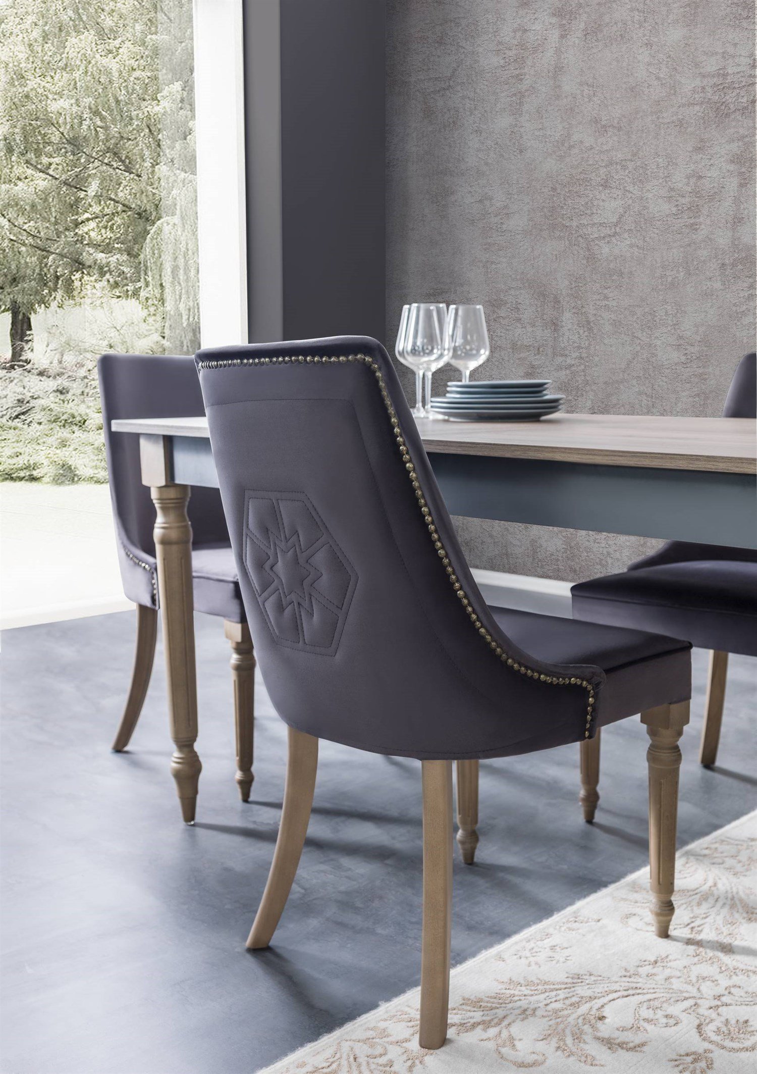 Dekorbizden Hünkar Sandalye 6'lı