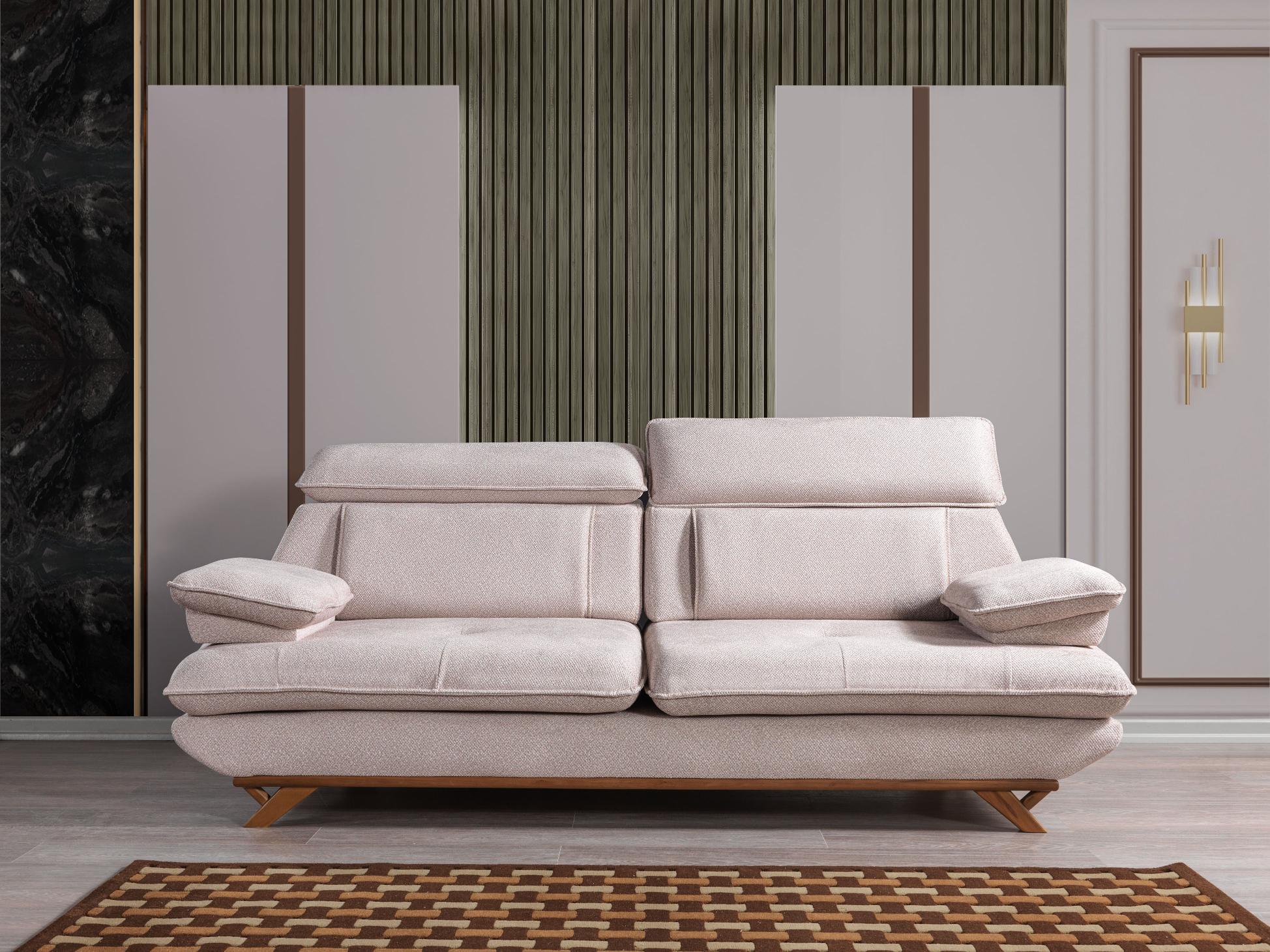 Dekorbizden Kaplan Üçlü Koltuk