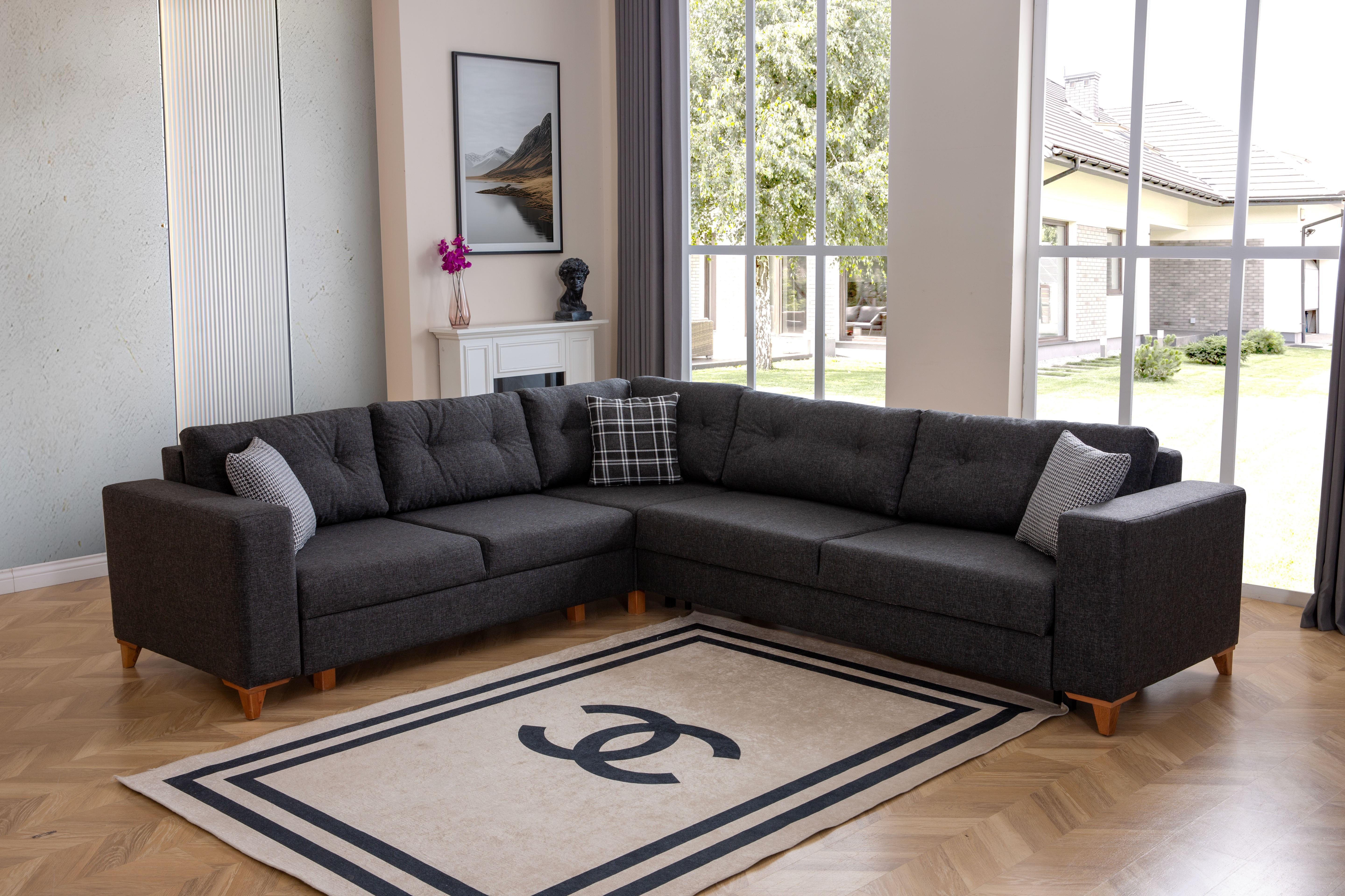 Dekorbizden Kumsal Köşe Koltuk