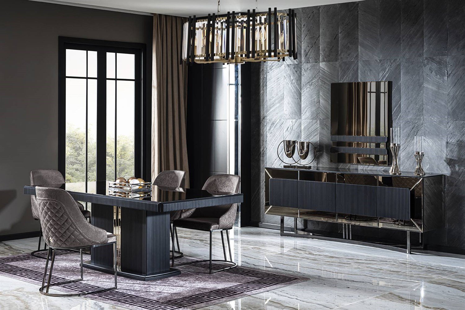 Dekorbizden Lion Yemek Odası Takımı 2030