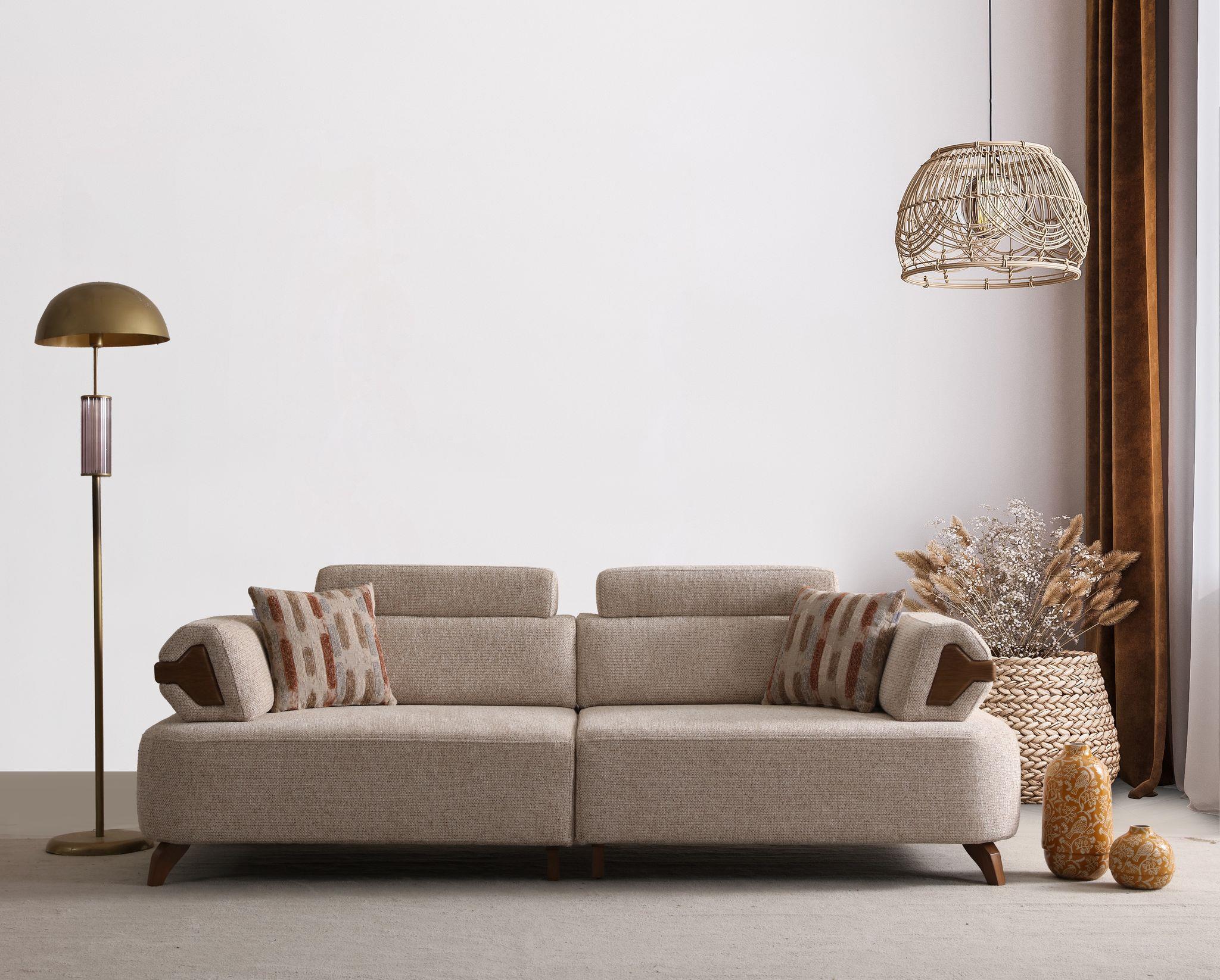 Dekorbizden Madrid Üçlü Koltuk