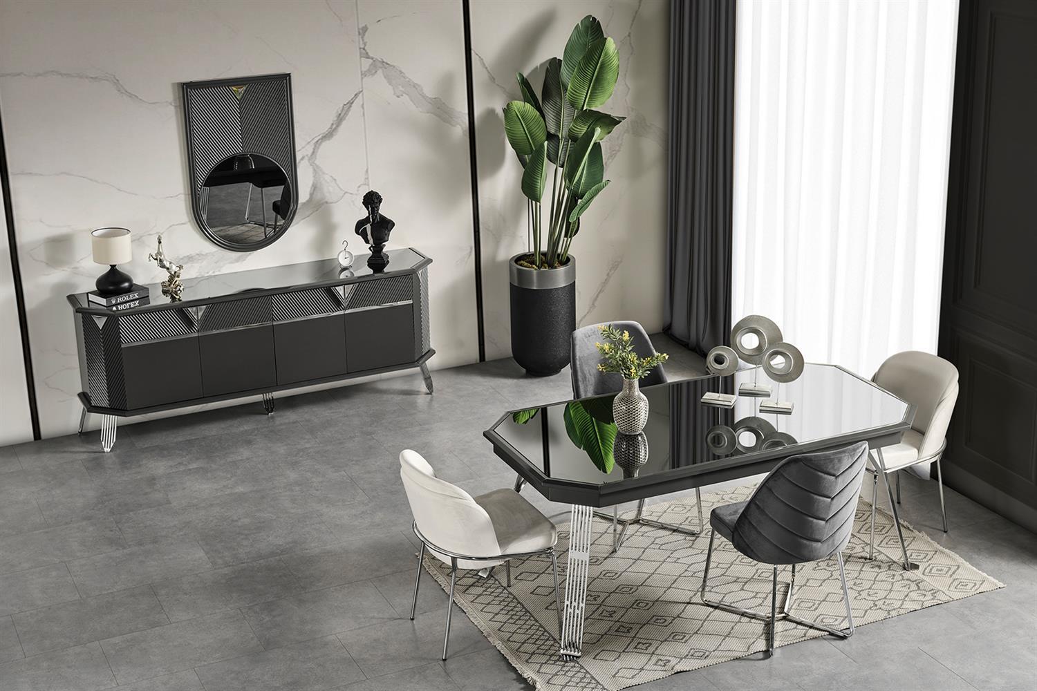 Dekorbizden Madrid Yemek Odası Takımı