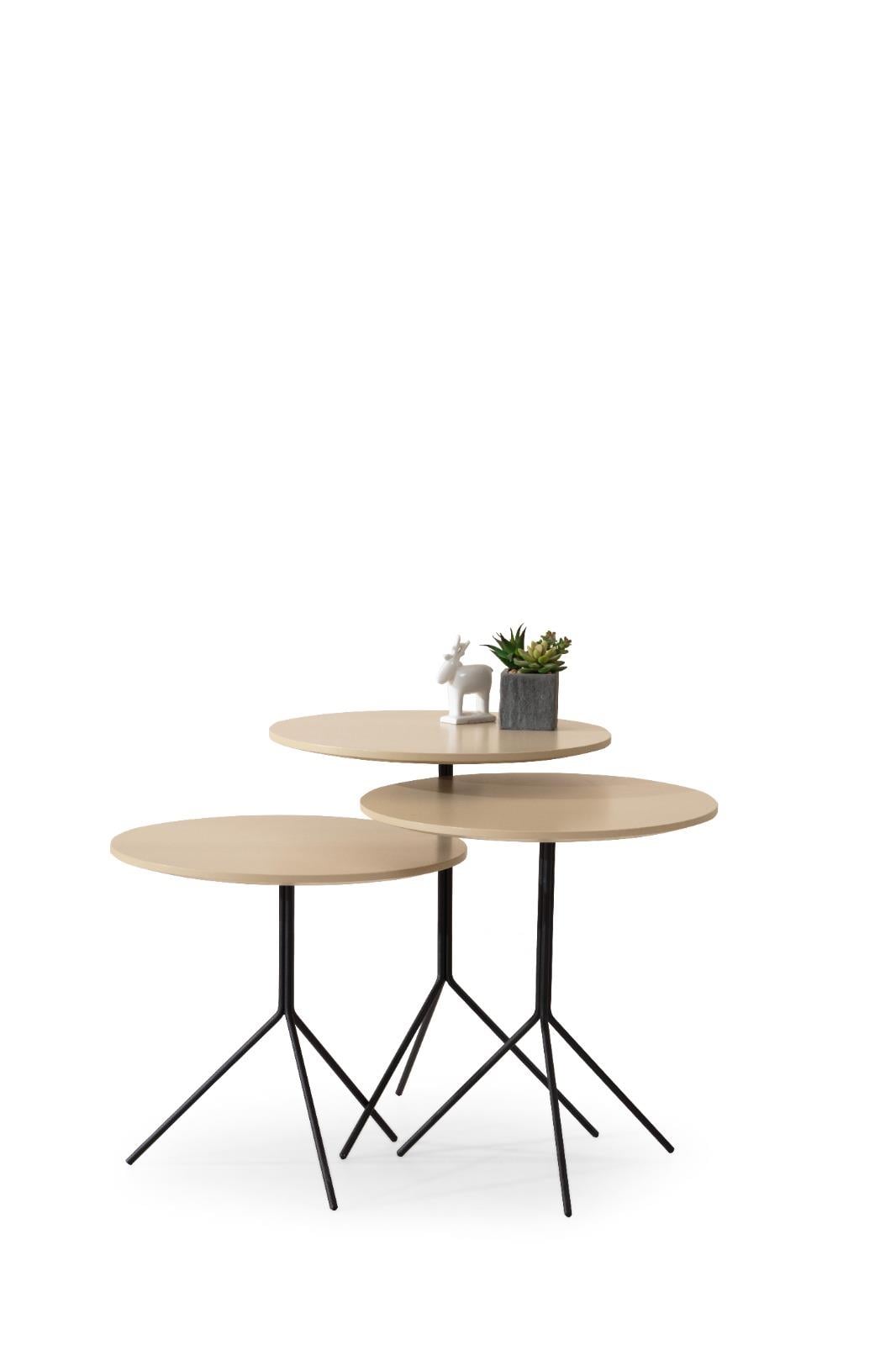 Dekorbizden Milky Zigon Sehpa