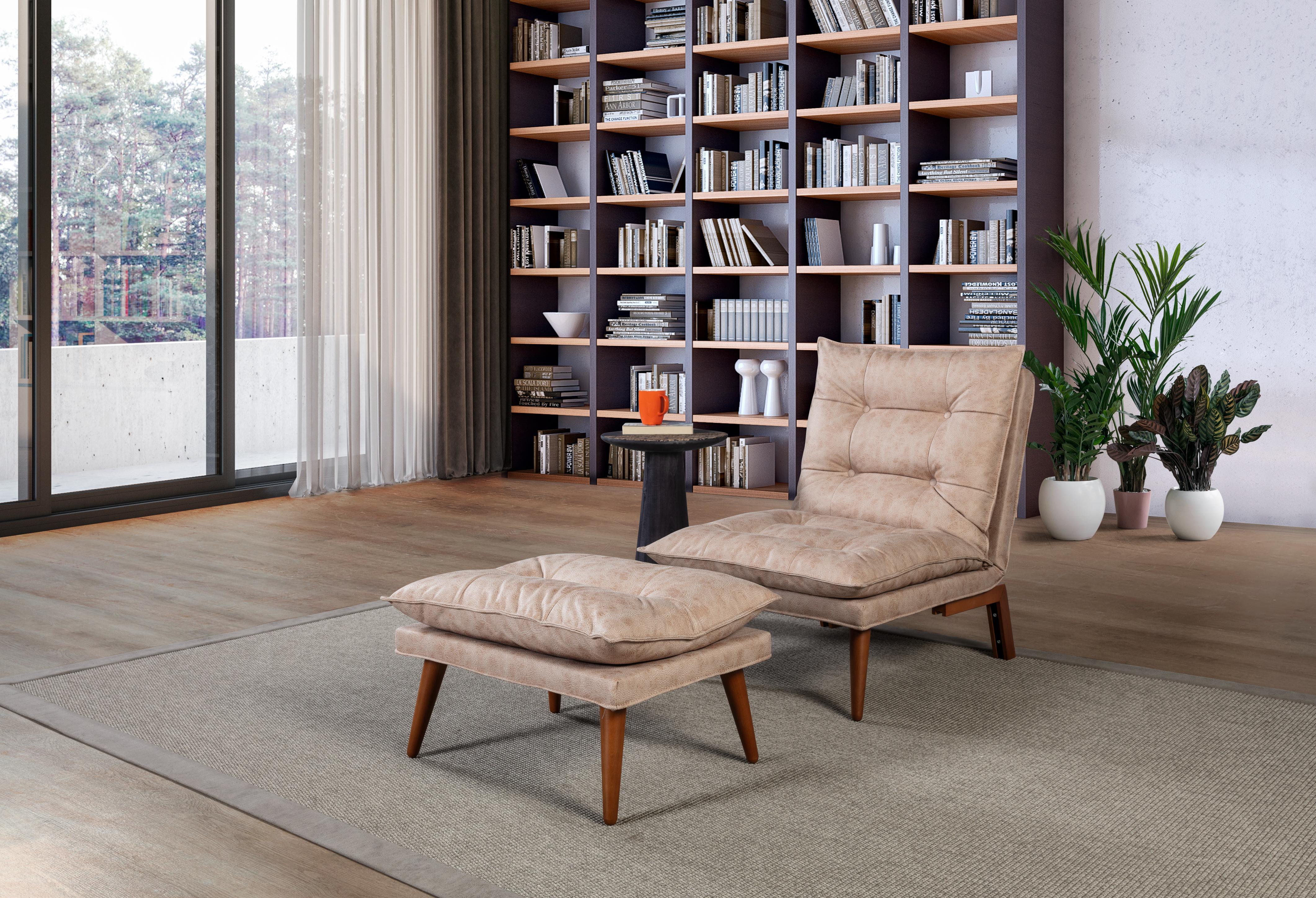 Dekorbizden Orchy Tek Kişilik Yataklı Berjer