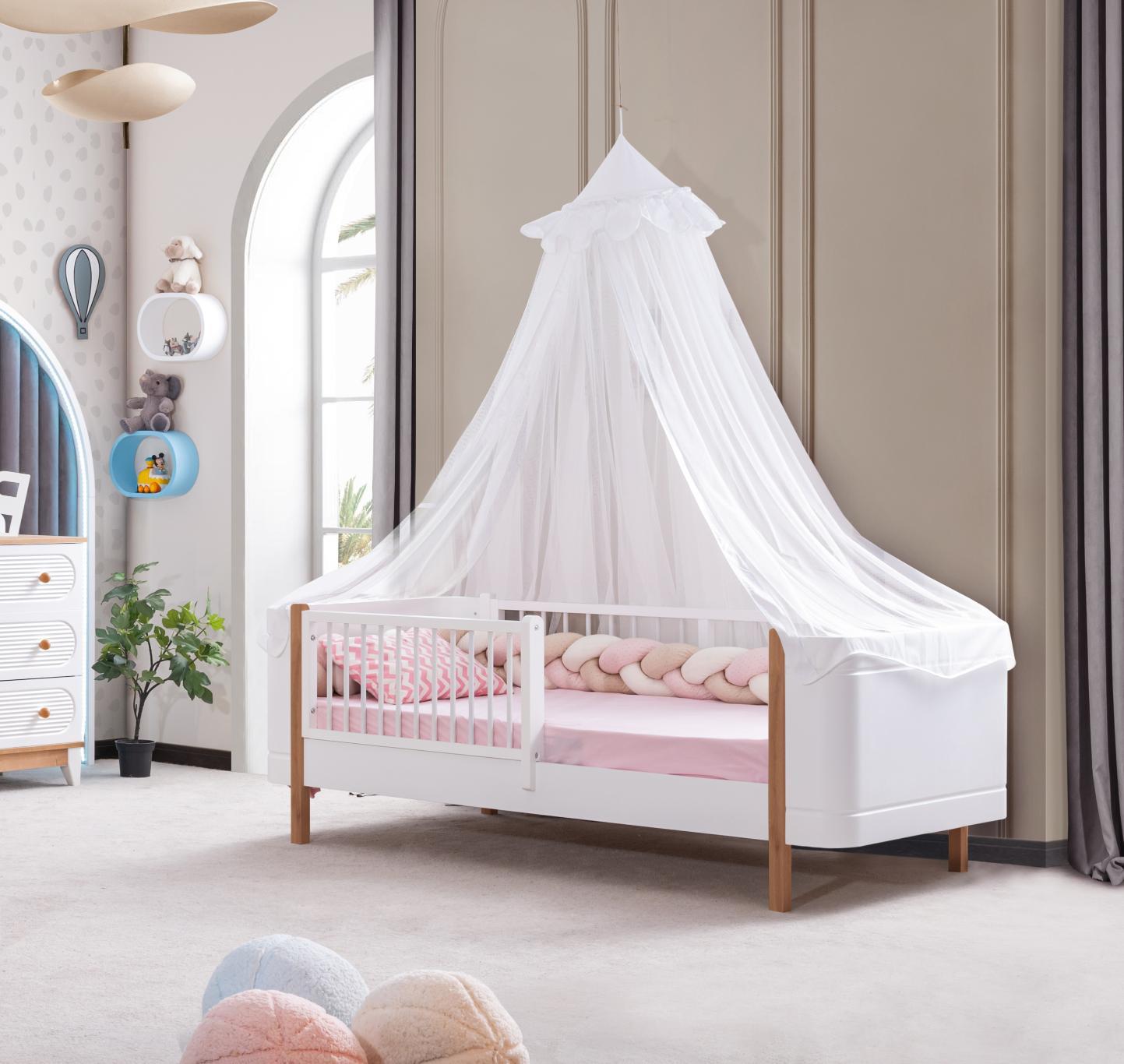 Dekorbizden Perla Meşe Çocuk Odası Karyola