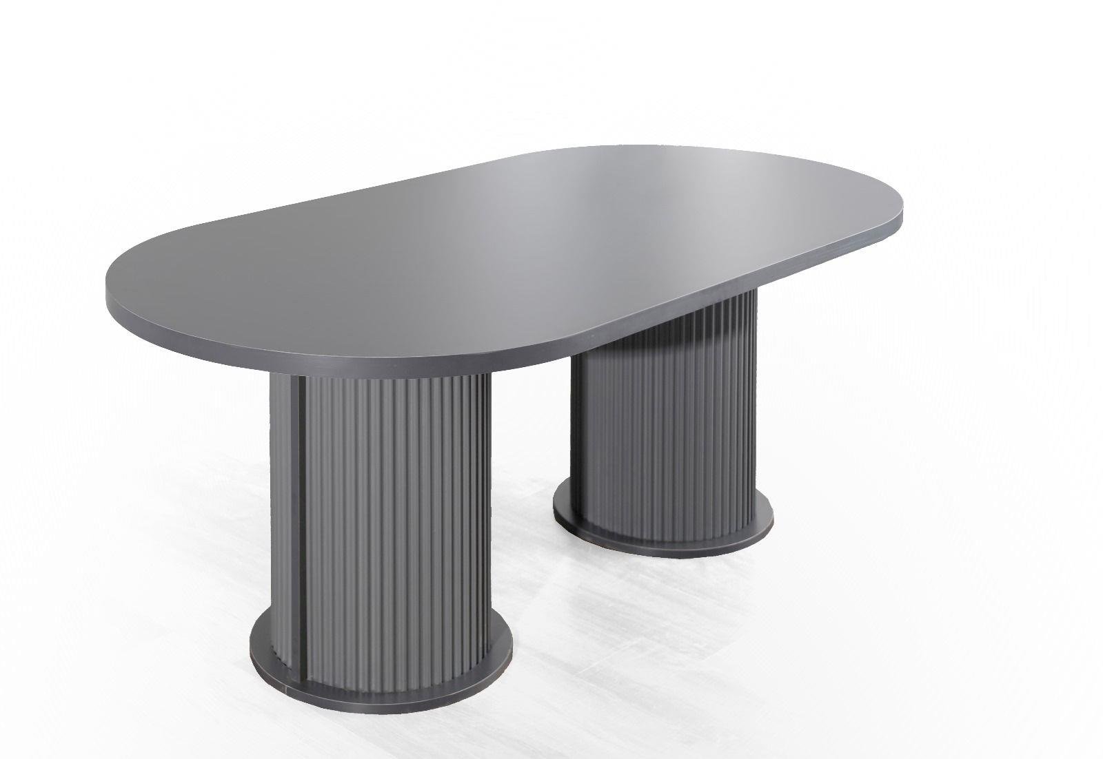 Dekorbizden Petra Bohem Yemek Masası Siyah