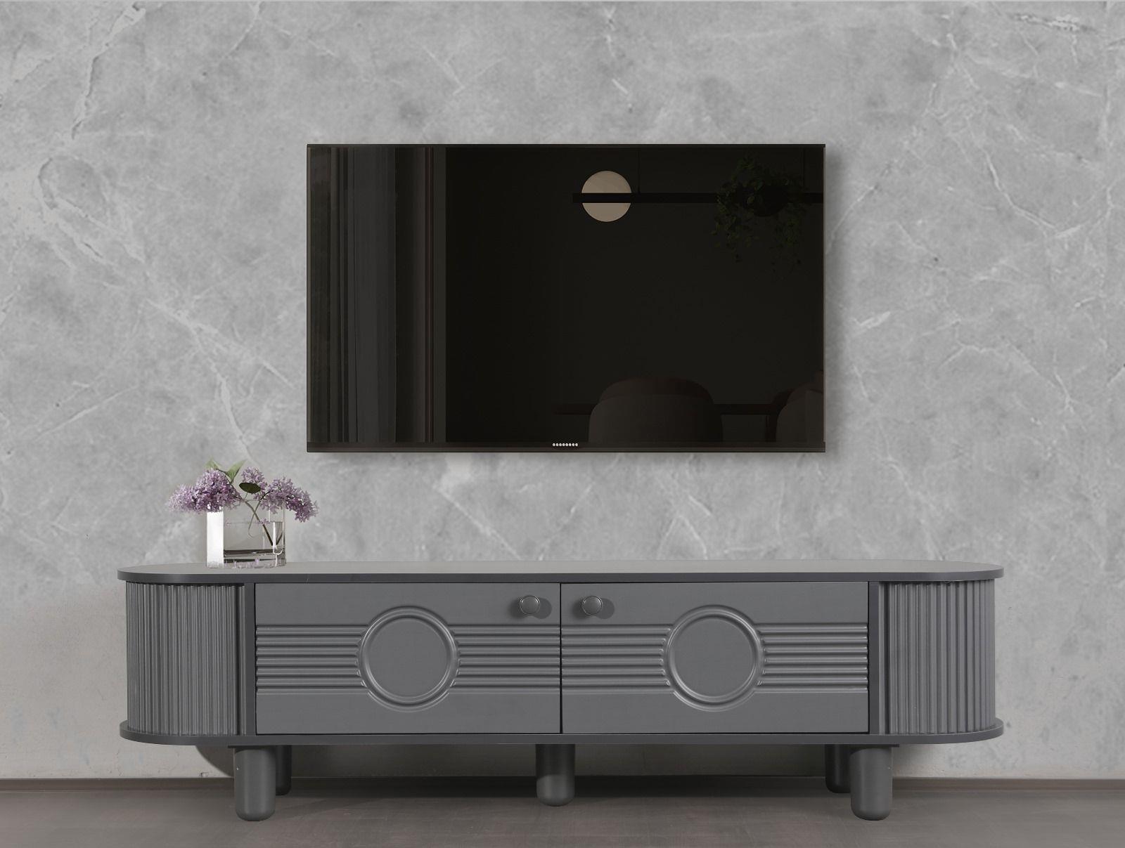 Dekorbizden Petra Tv Ünitesi Antrasit
